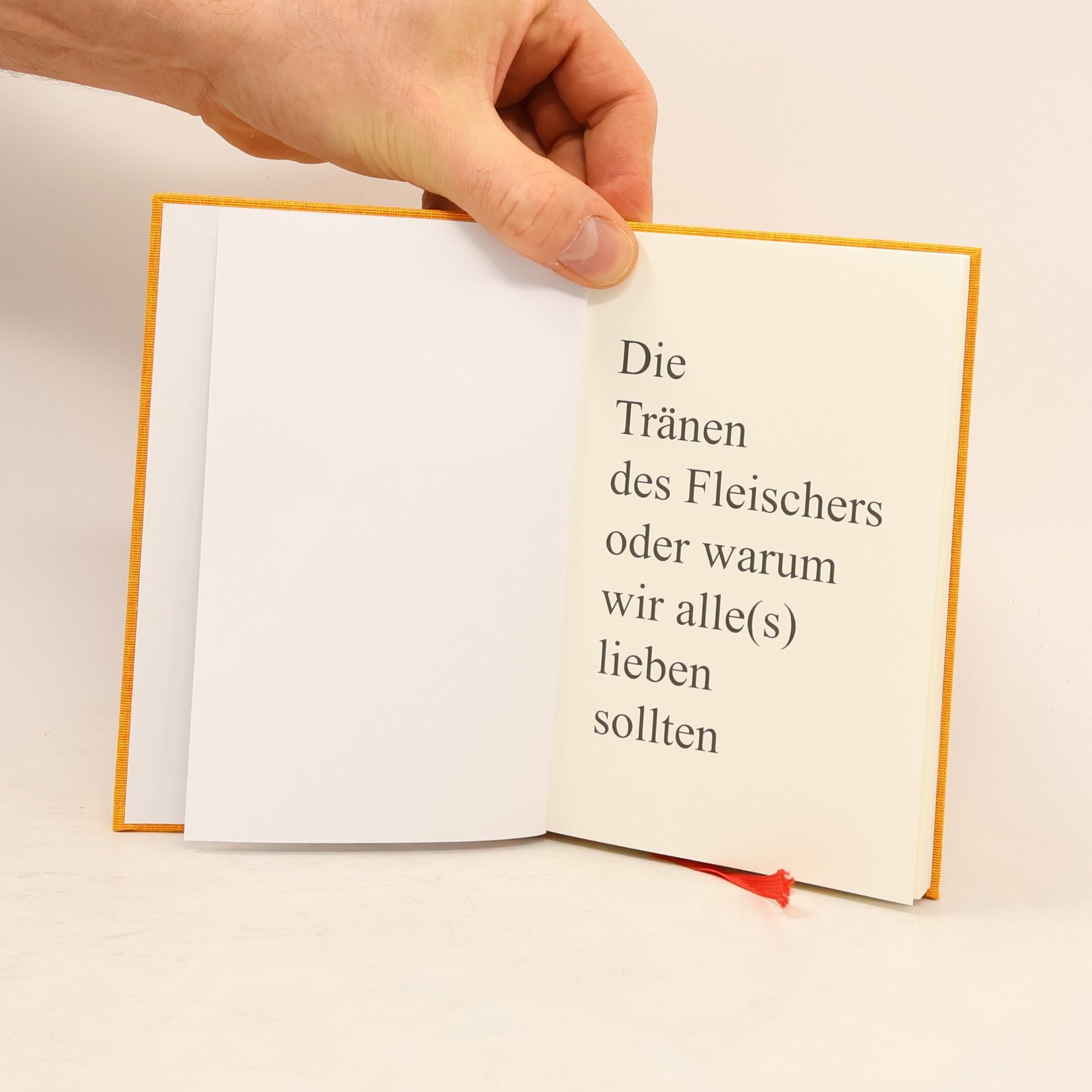 Tauchmaske Die Tränen des Fleischers oder warum wir alle(s) lieben sollten