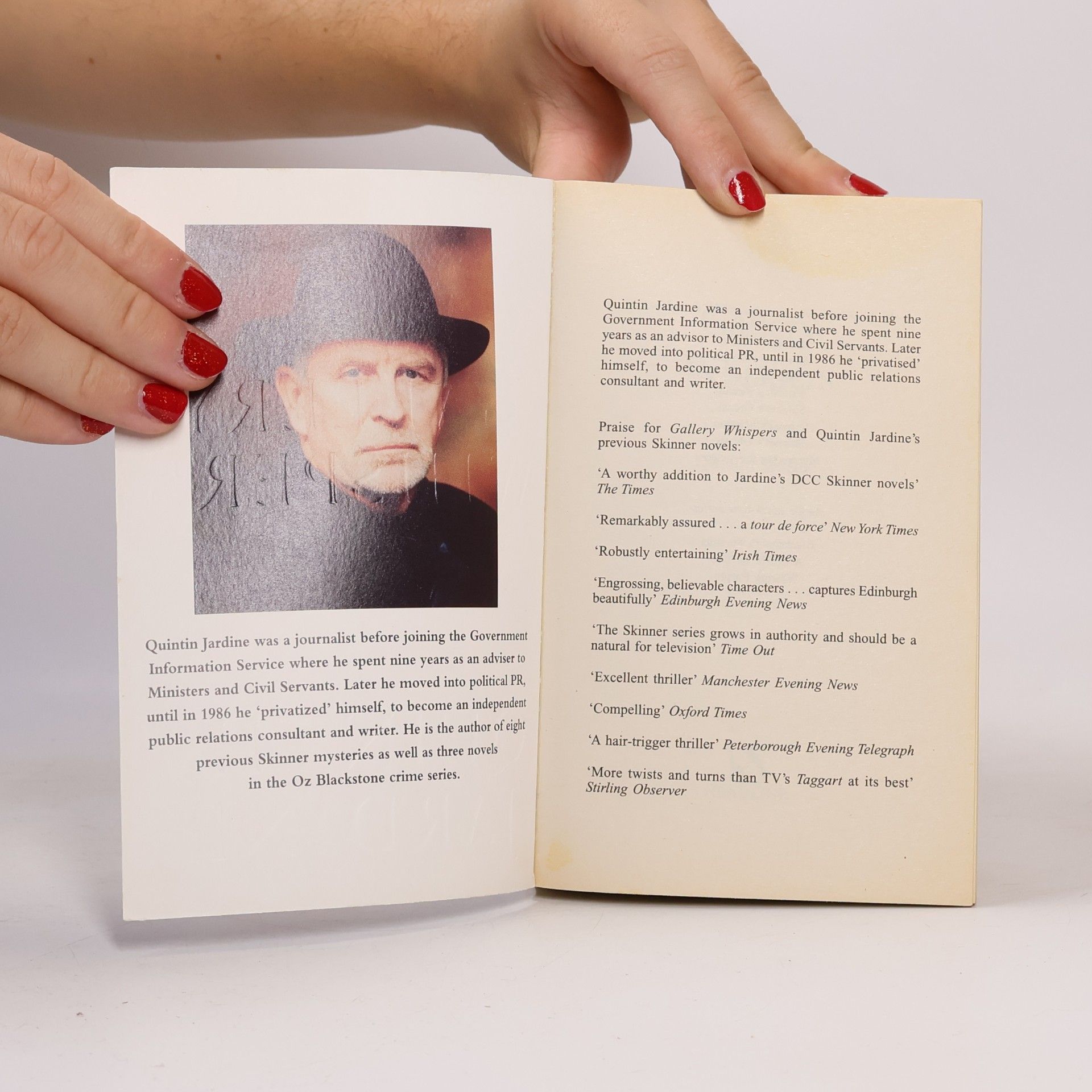 Quintin Jardine Bob Skinner Mysteries: Gallery Whispers
