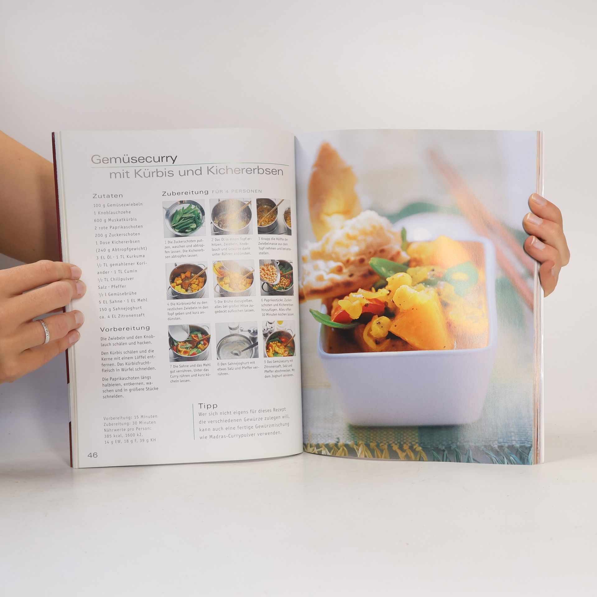 Zabert Sandmaann Kochschule. Step by Step