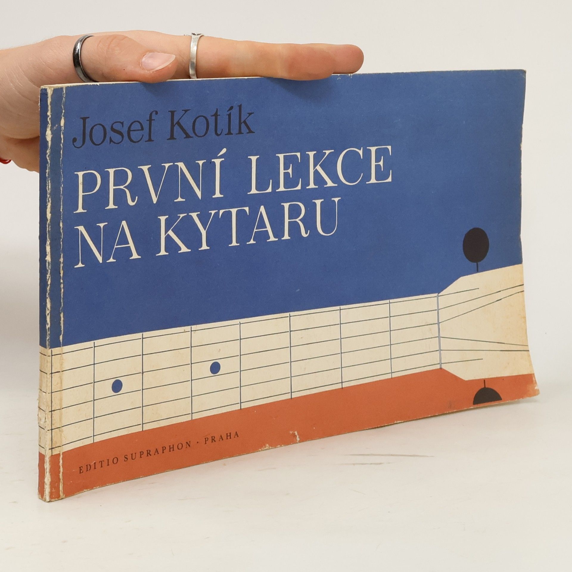Josef Kotík První lekce na kytaru