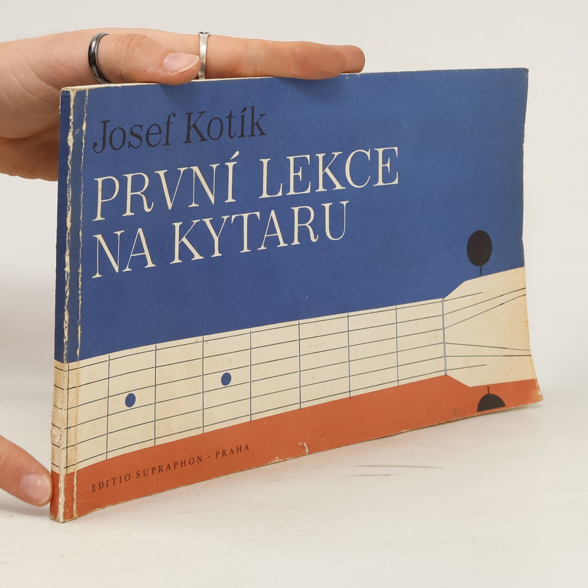 Josef Kotík První lekce na kytaru