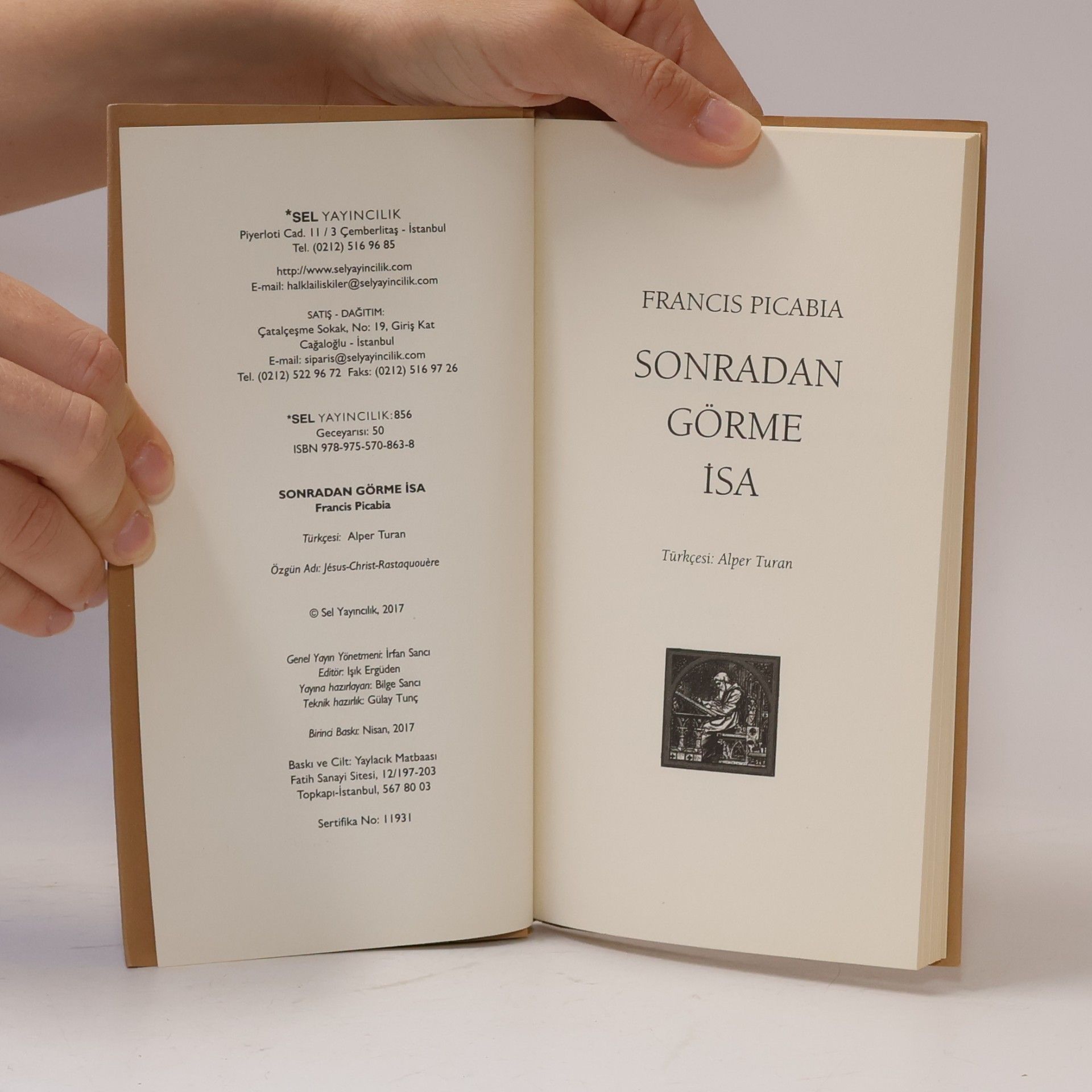 Francis Picabia Sonradan Görme İsa