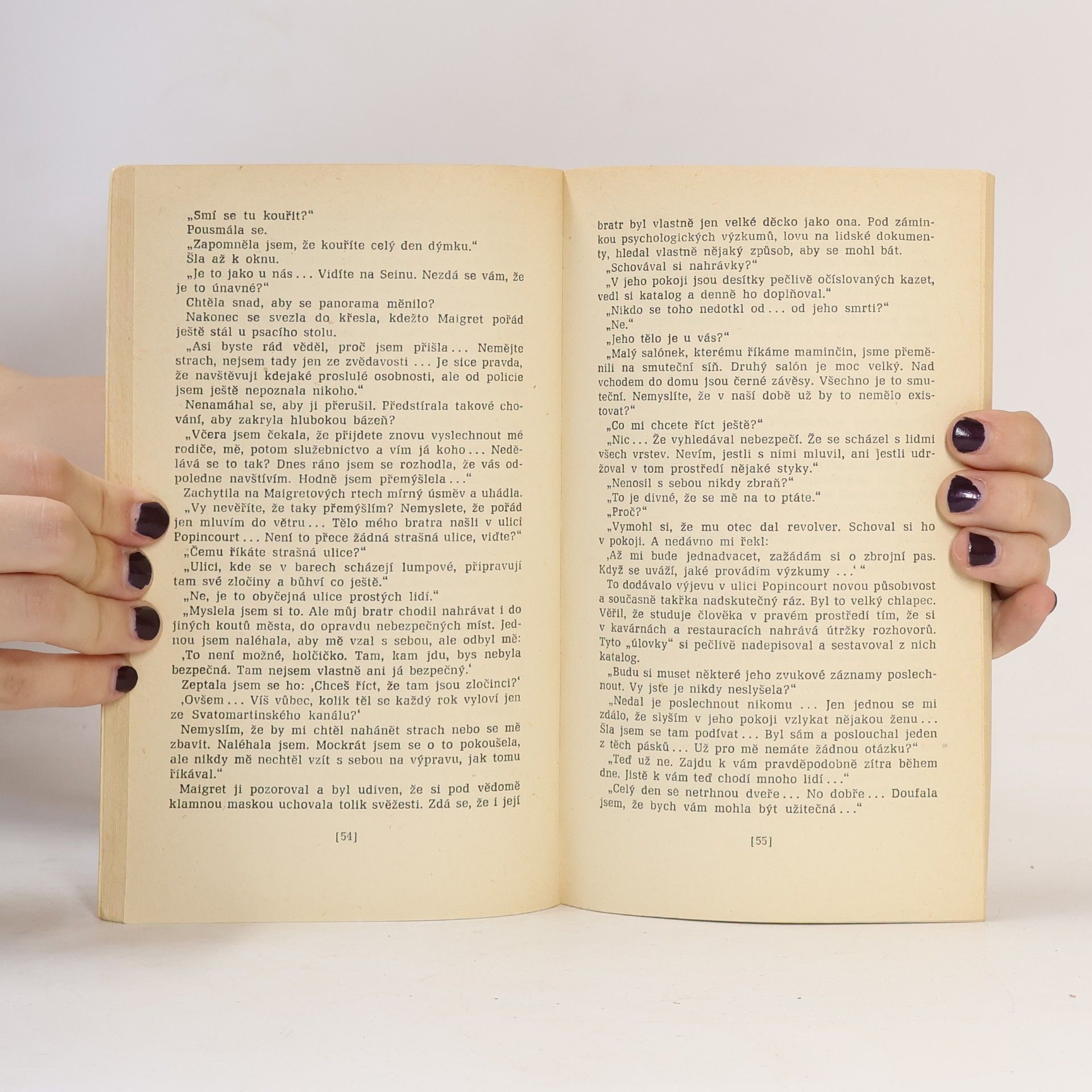 Georges Simenon Maigret a lovec zvuků