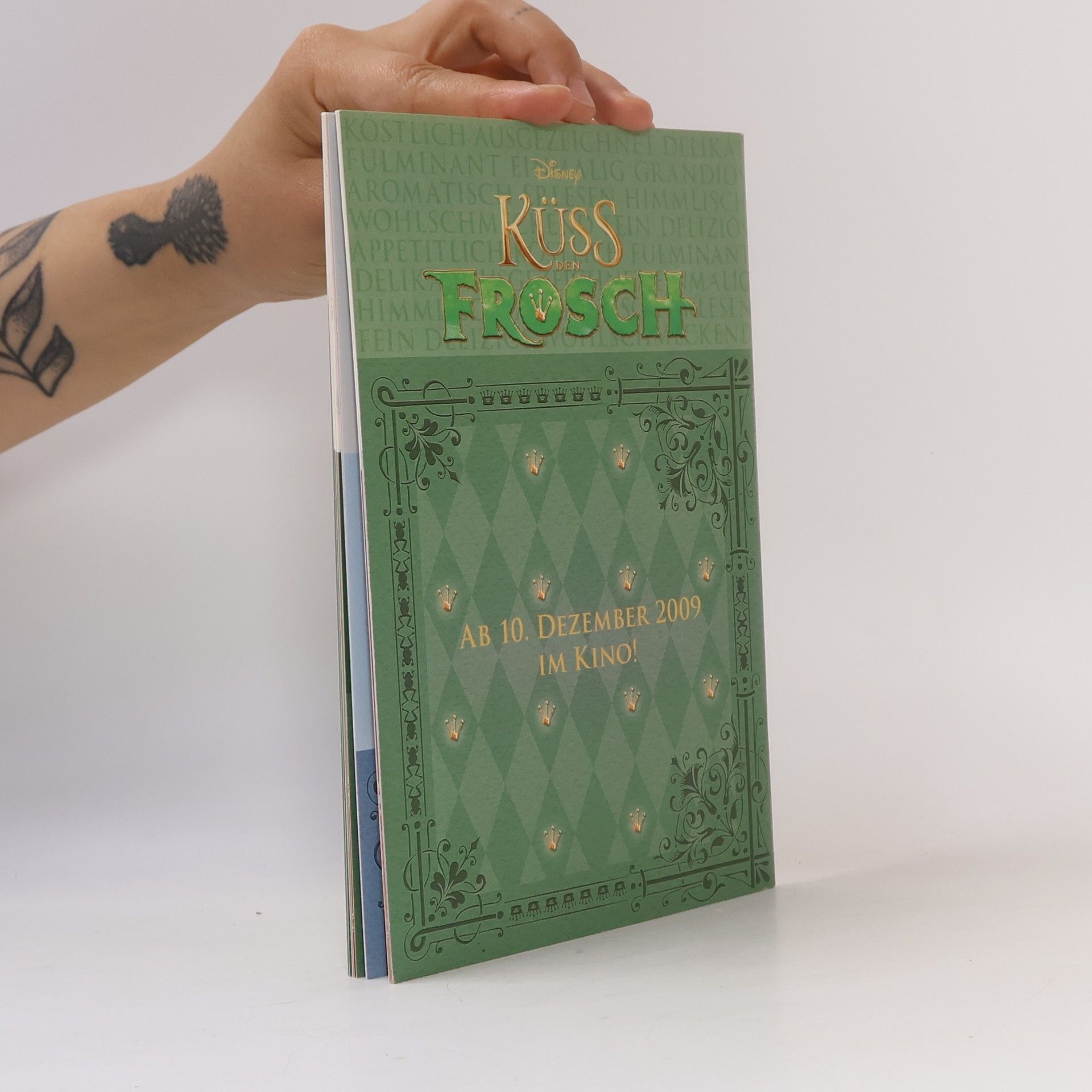 Various authors Küss Frosch Rezeptheft