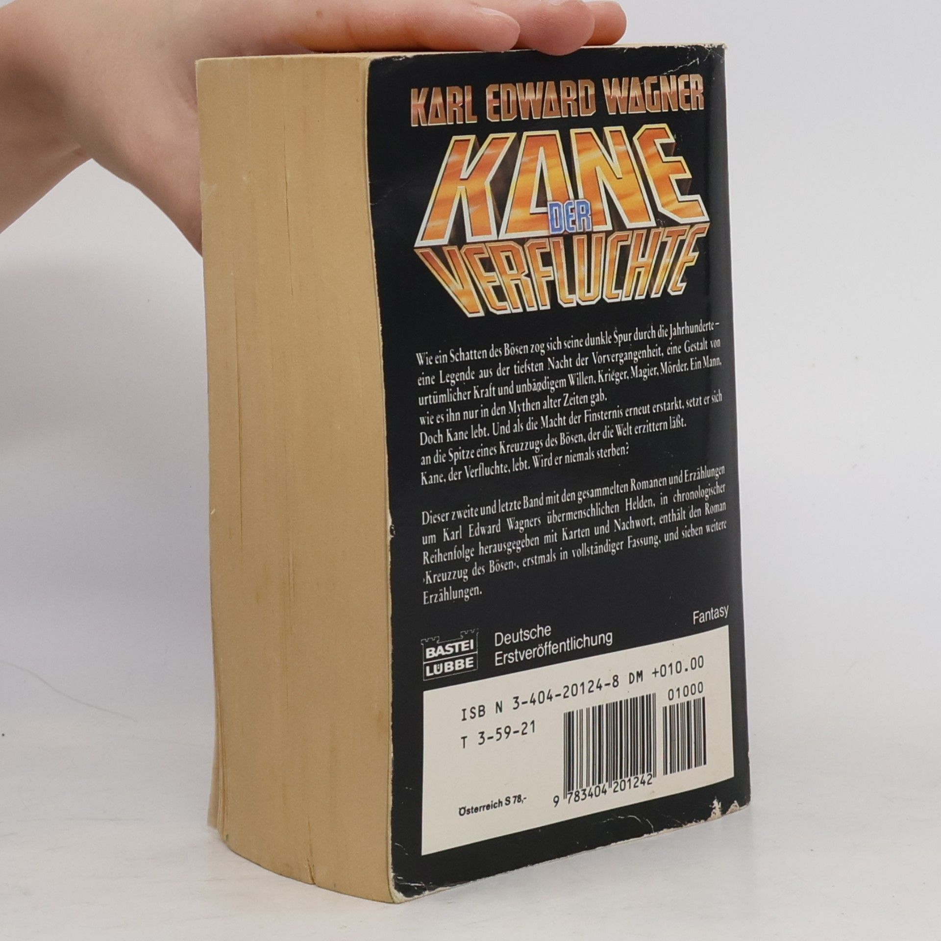Karl Edward Wagner Kane, der Verfluchte
