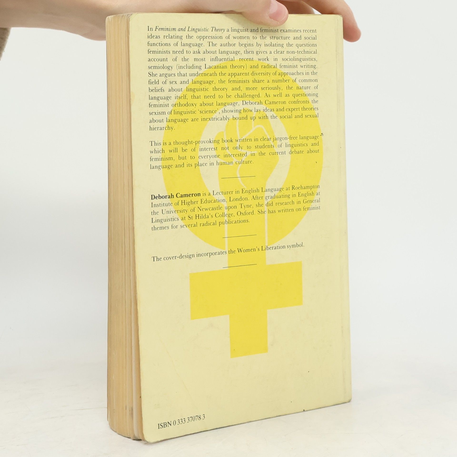 Deborah Cameron Feminism and Linguistic Theory