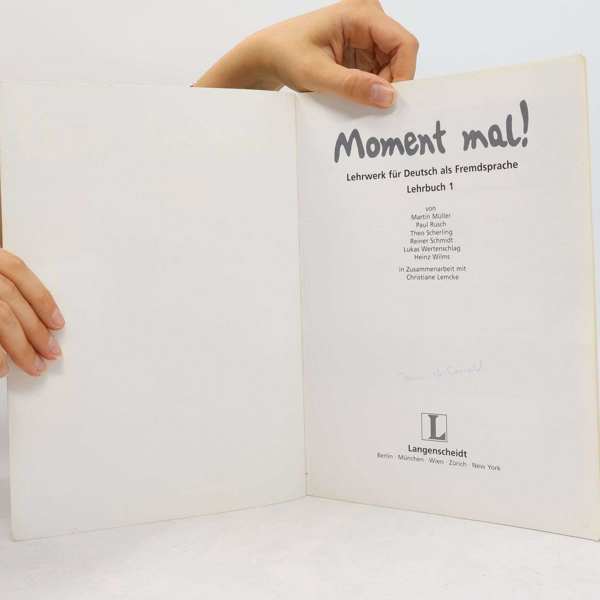 Martin Müller Moment mal! Lehrbuch 1