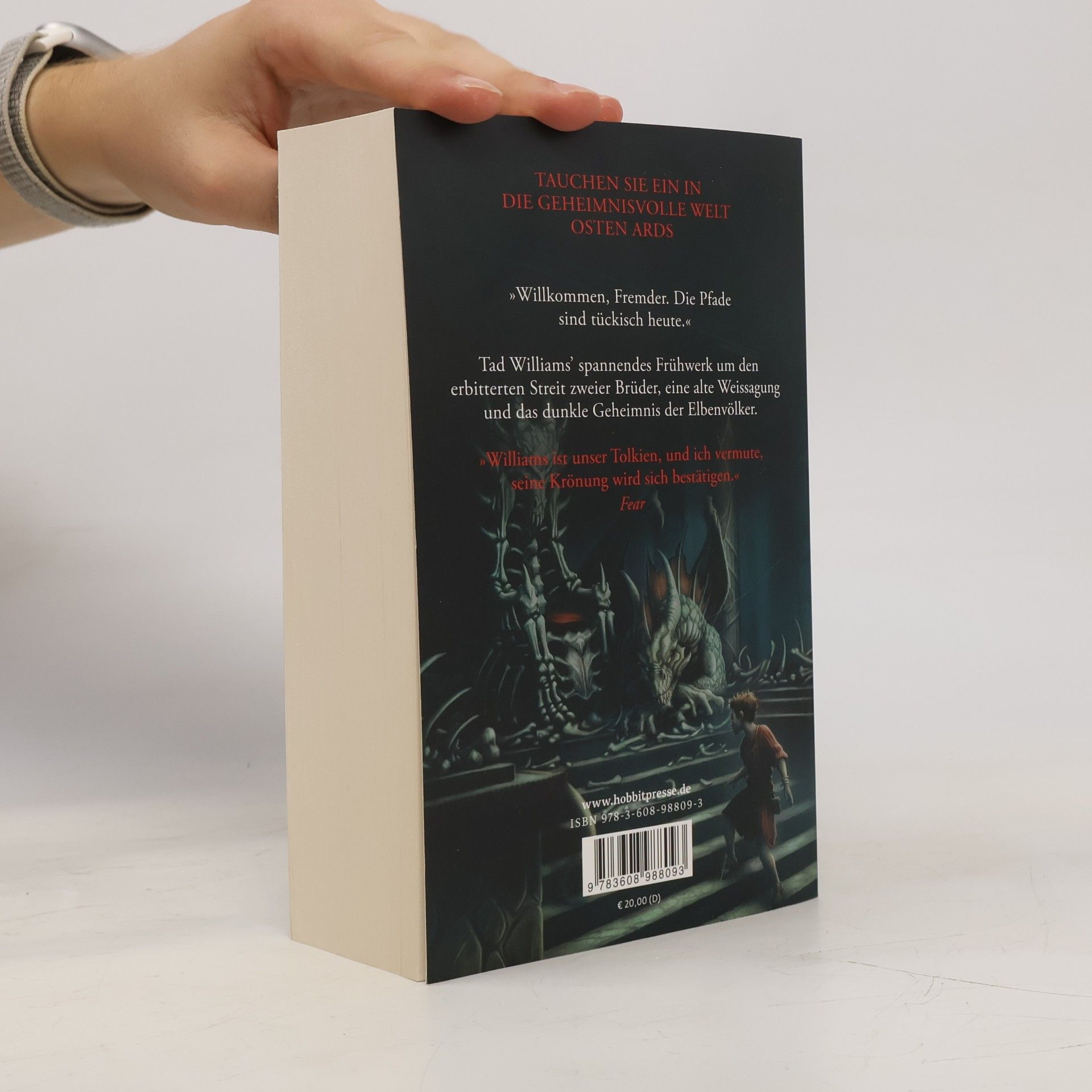 Tad Williams Der Drachenbeinthron. Das Geheimnis der Großen Schwerter 1