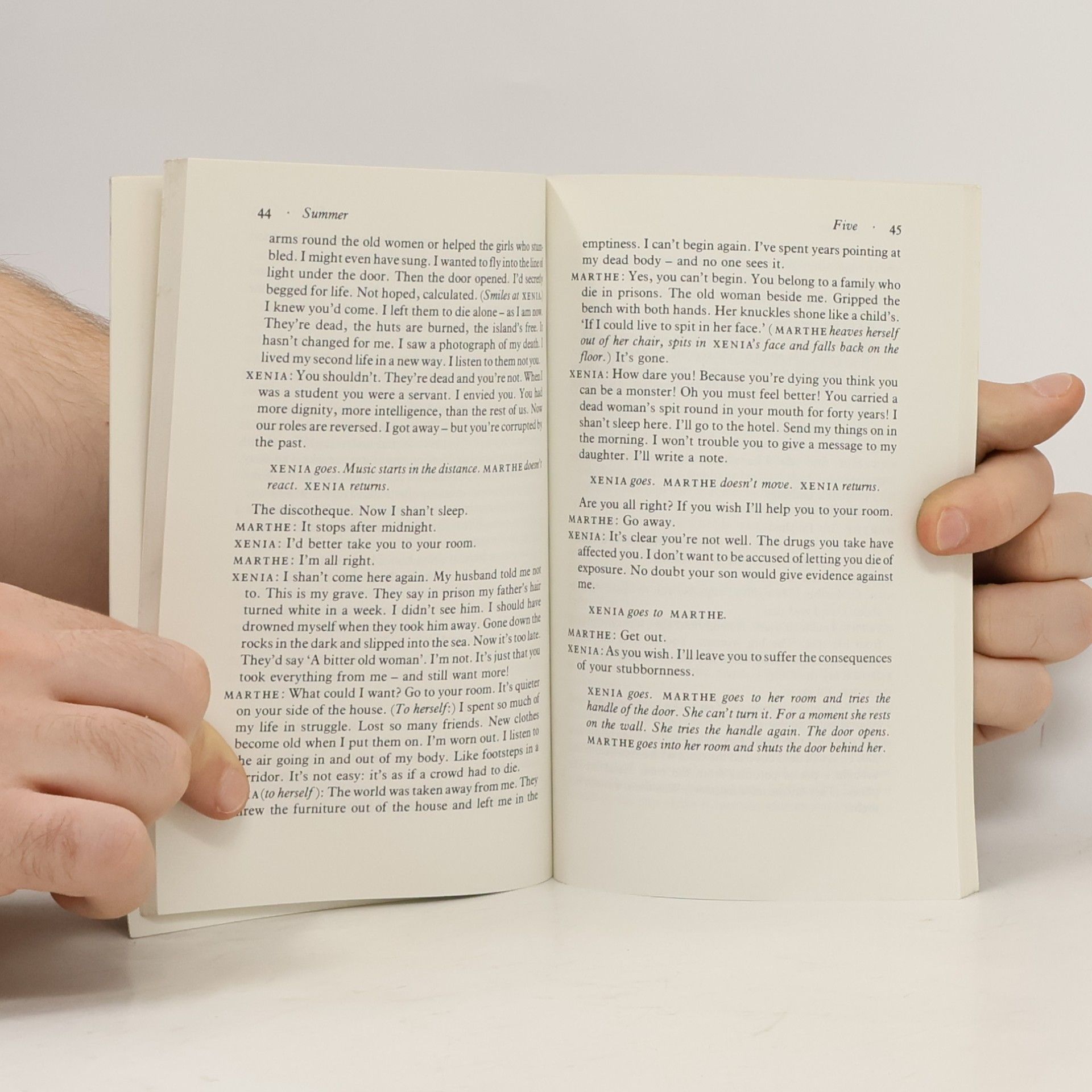 Edward Bond Summer and Fables & Service