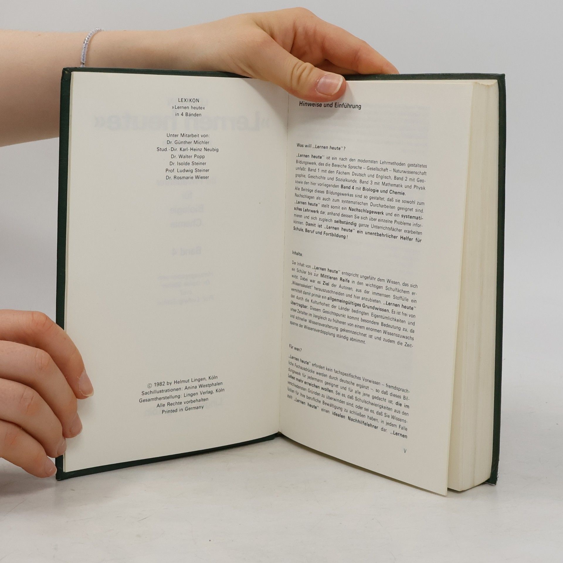Various authors Lexikon lernen heute für Schule und Beruf 4. Biologie. Chemie