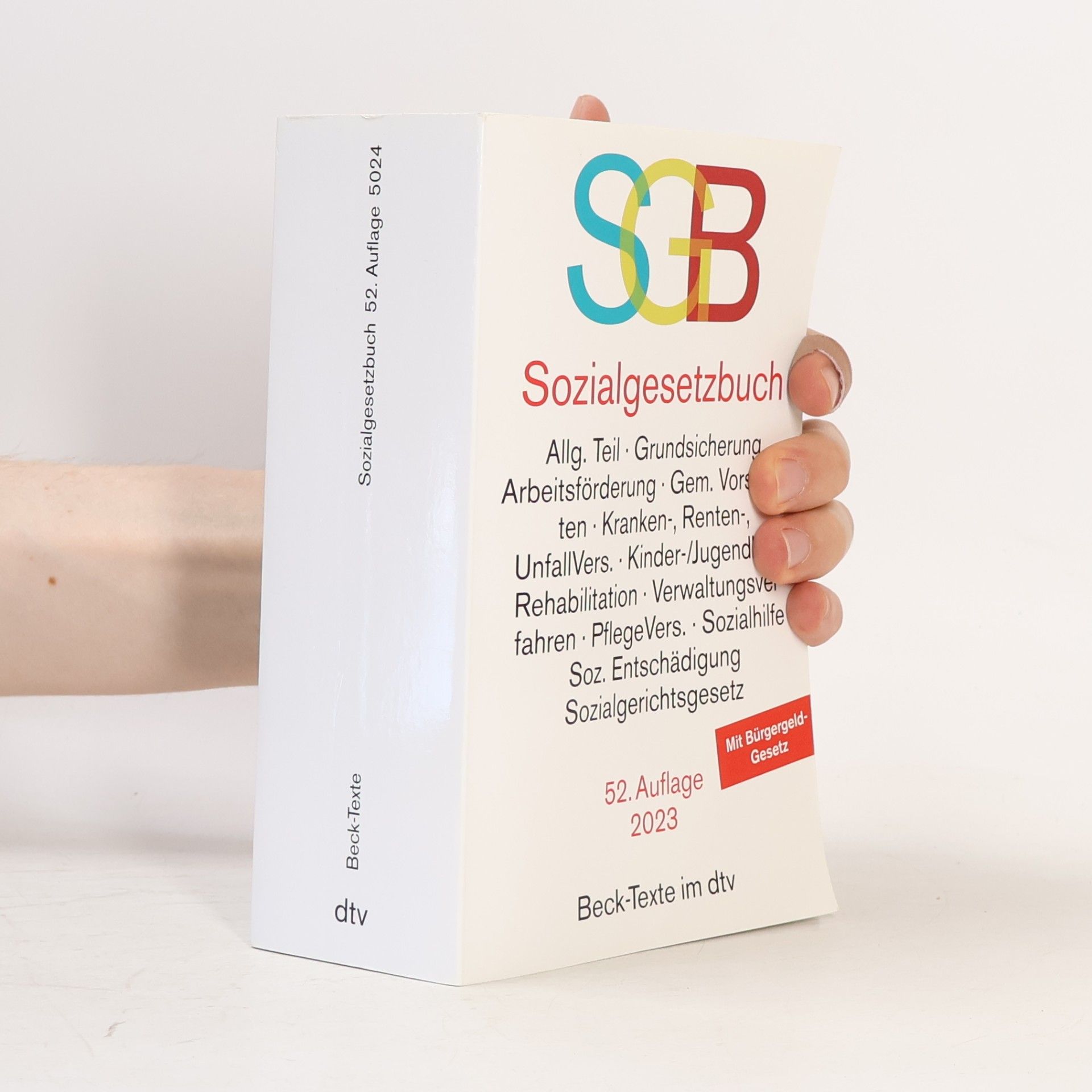 Kolektiv autorů Sozialgesetzbuch mit Sozialgerichtsgesetz