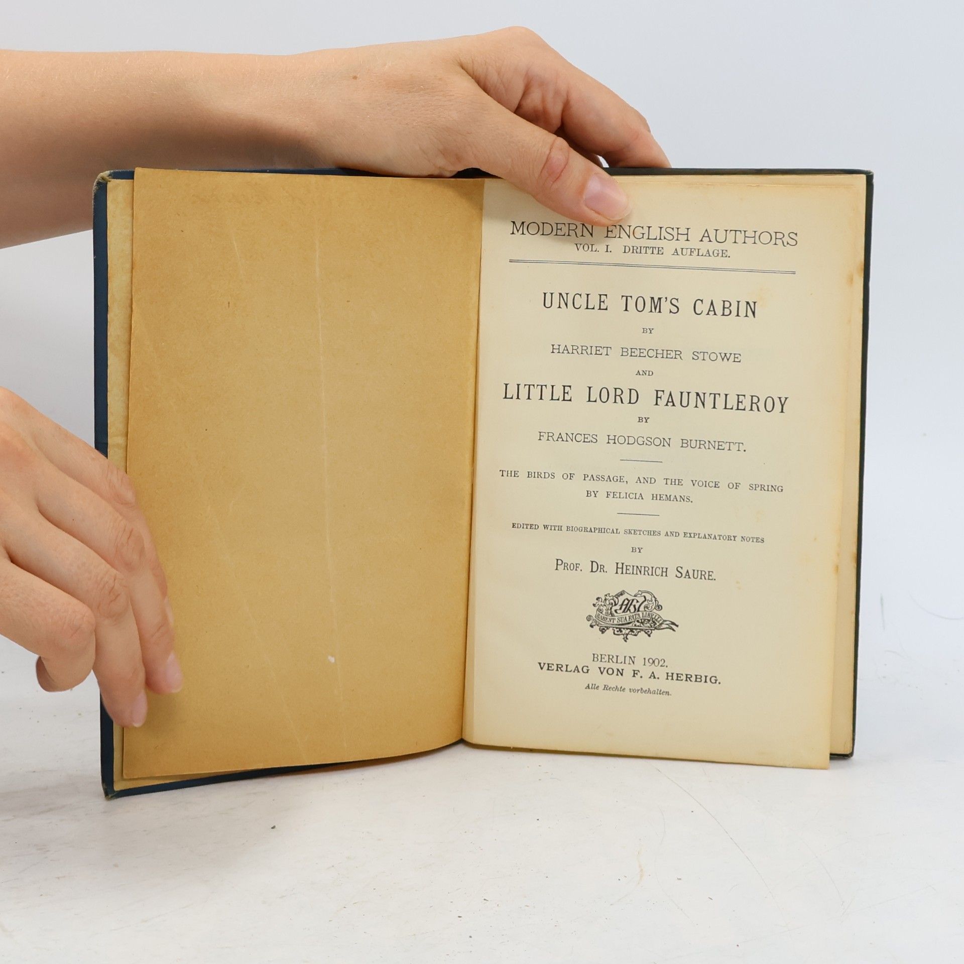Heinrich Saure Modern English Authors