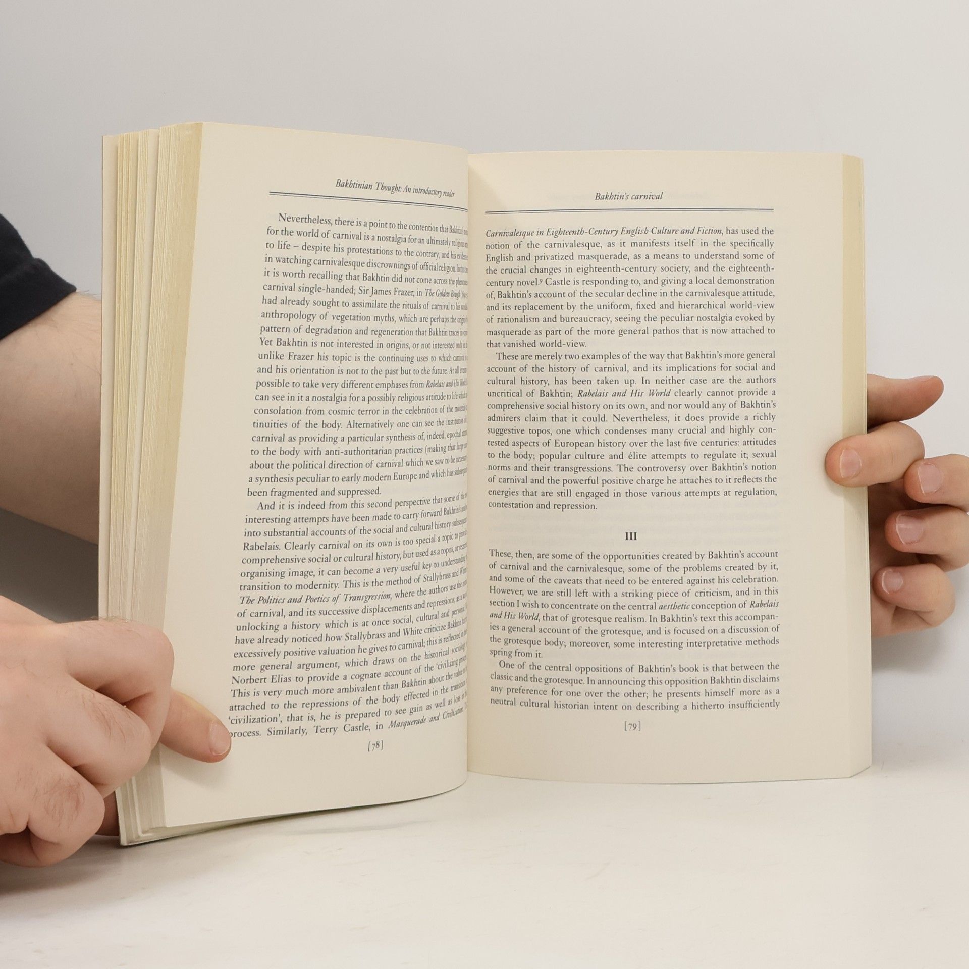 Simon Dentith Critical Readers in Theory and Practice: Bakhtinian Thought