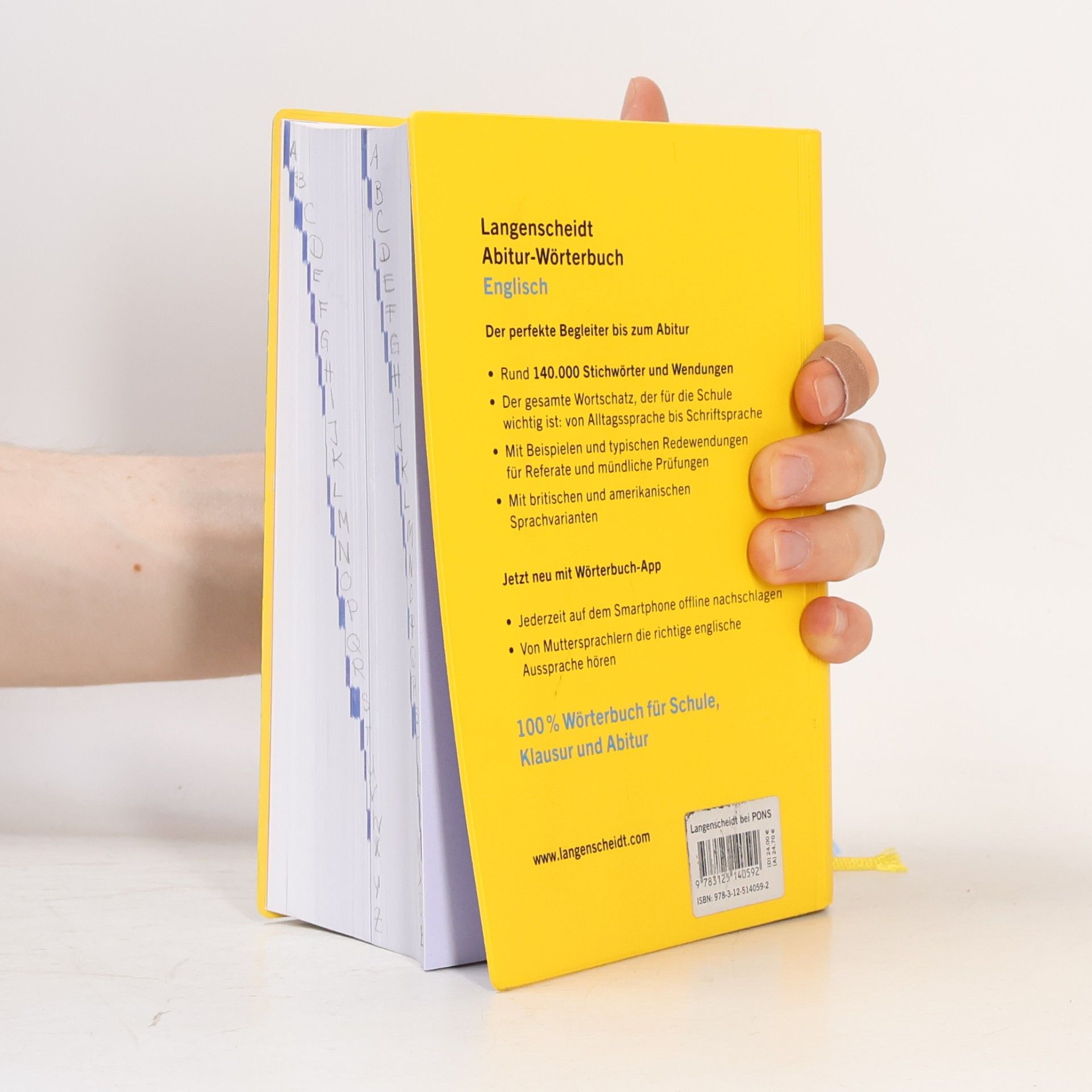 Kolektiv autorů Langenscheidt Abitur-Wörterbuch Englisch