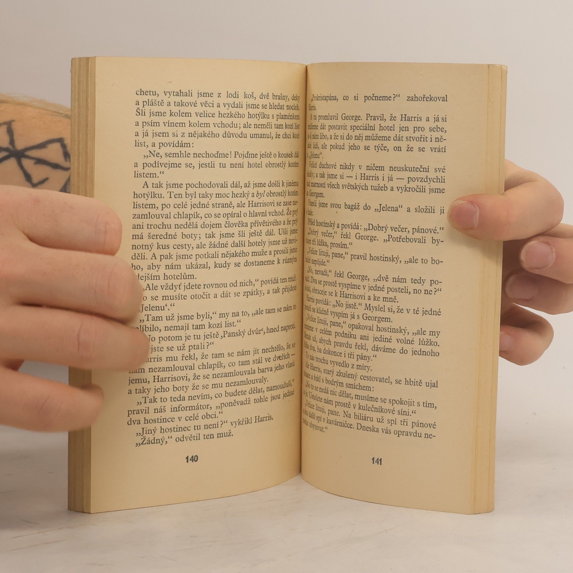 Jerome K. Jerome Tři muži ve člunu
