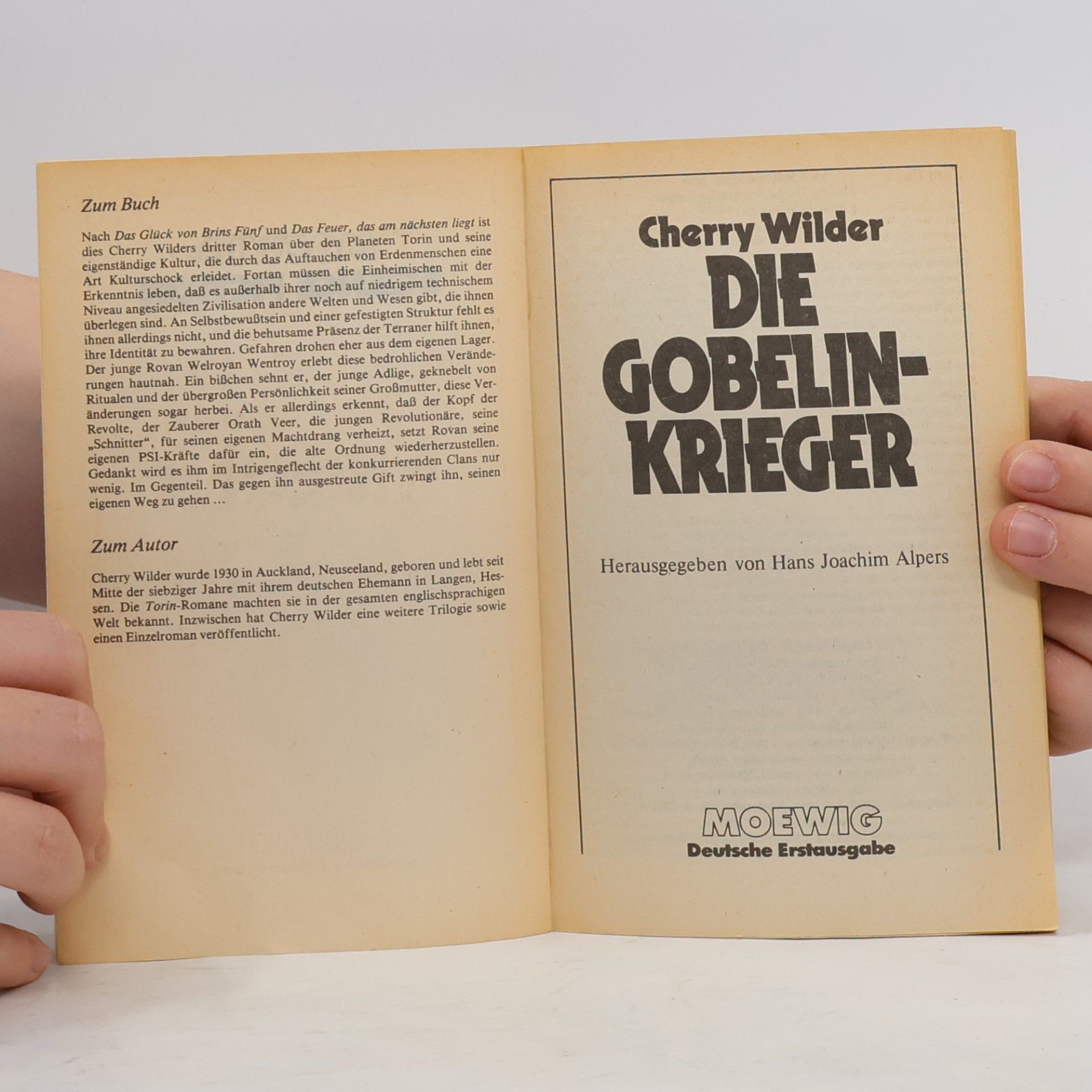 Cherry Wilder Die Gobelinkrieger