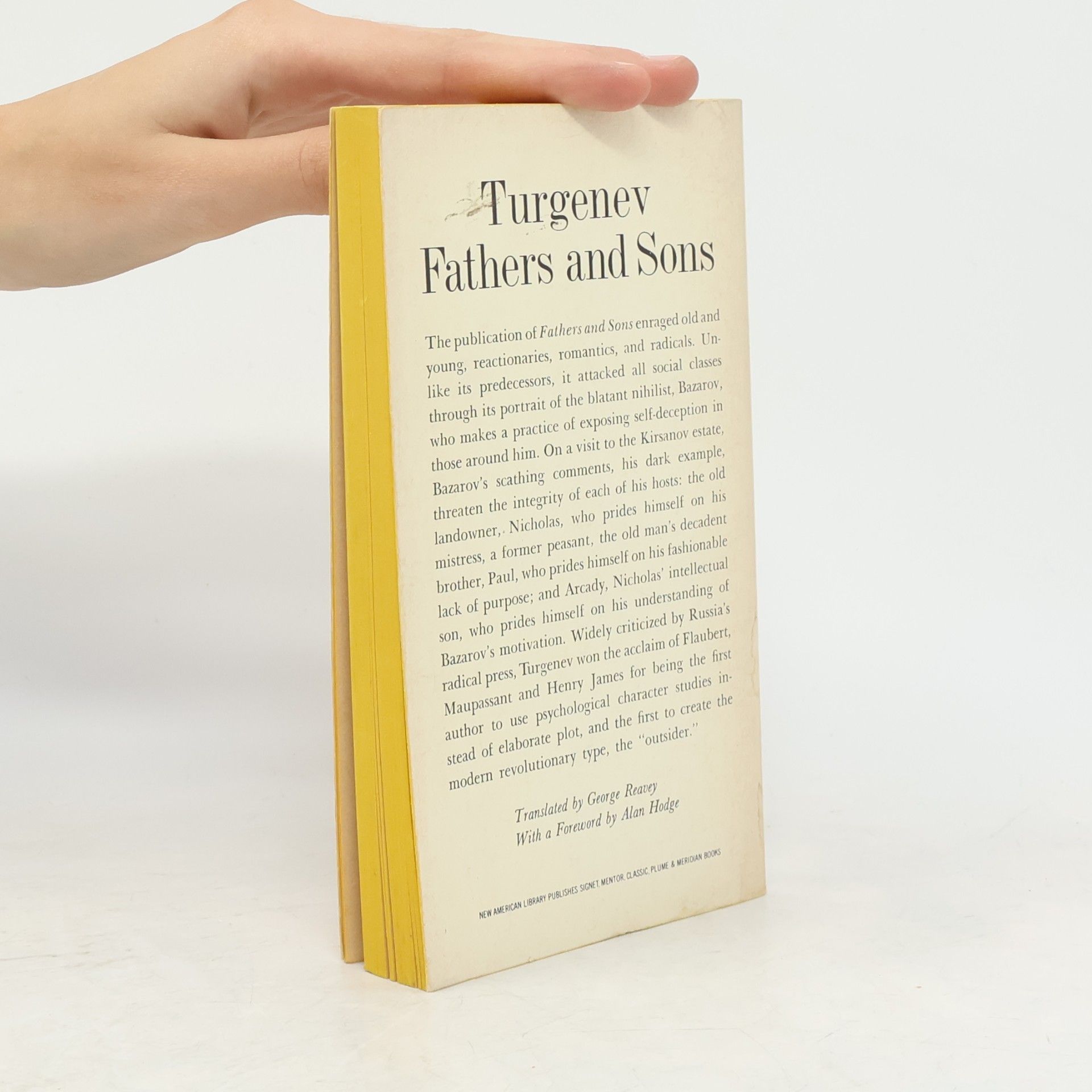 Ivan S. Turgenev Fathers and Sons