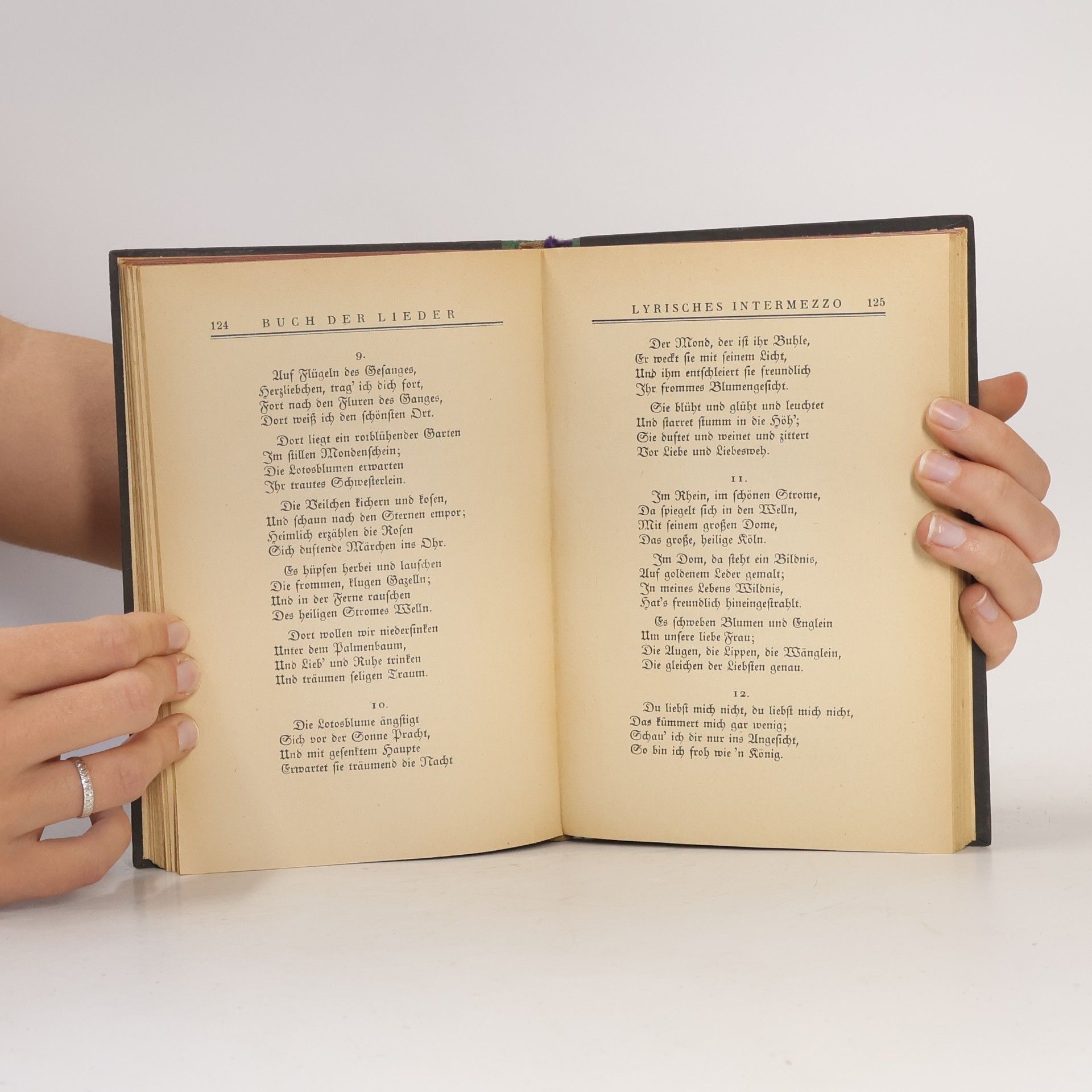 Heinrich Heine Buch der Lieder