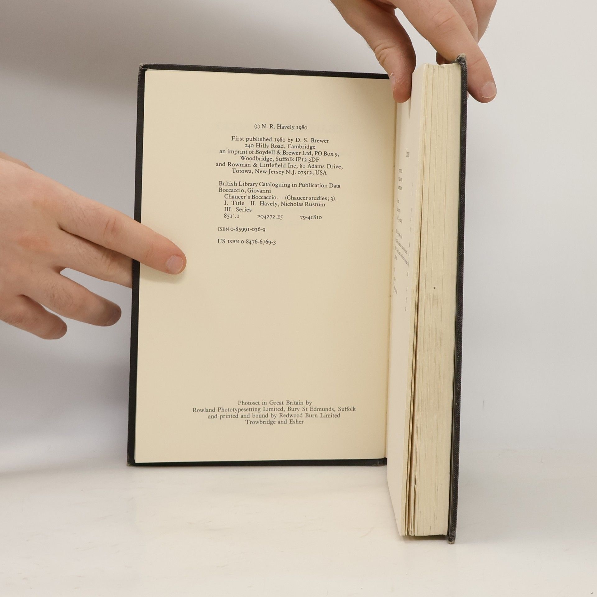 Giovanni Boccaccio Chaucer's Boccaccio