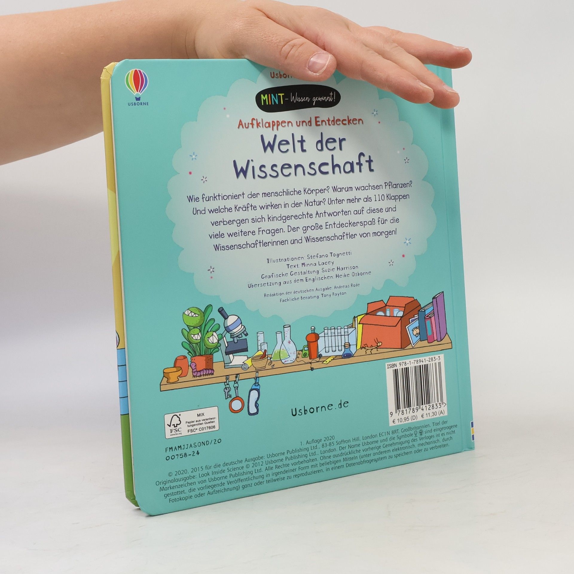 Minna Lacey MINT - Wissen gewinnt! Aufklappen und Entdecken: Welt der Wissenschaft
