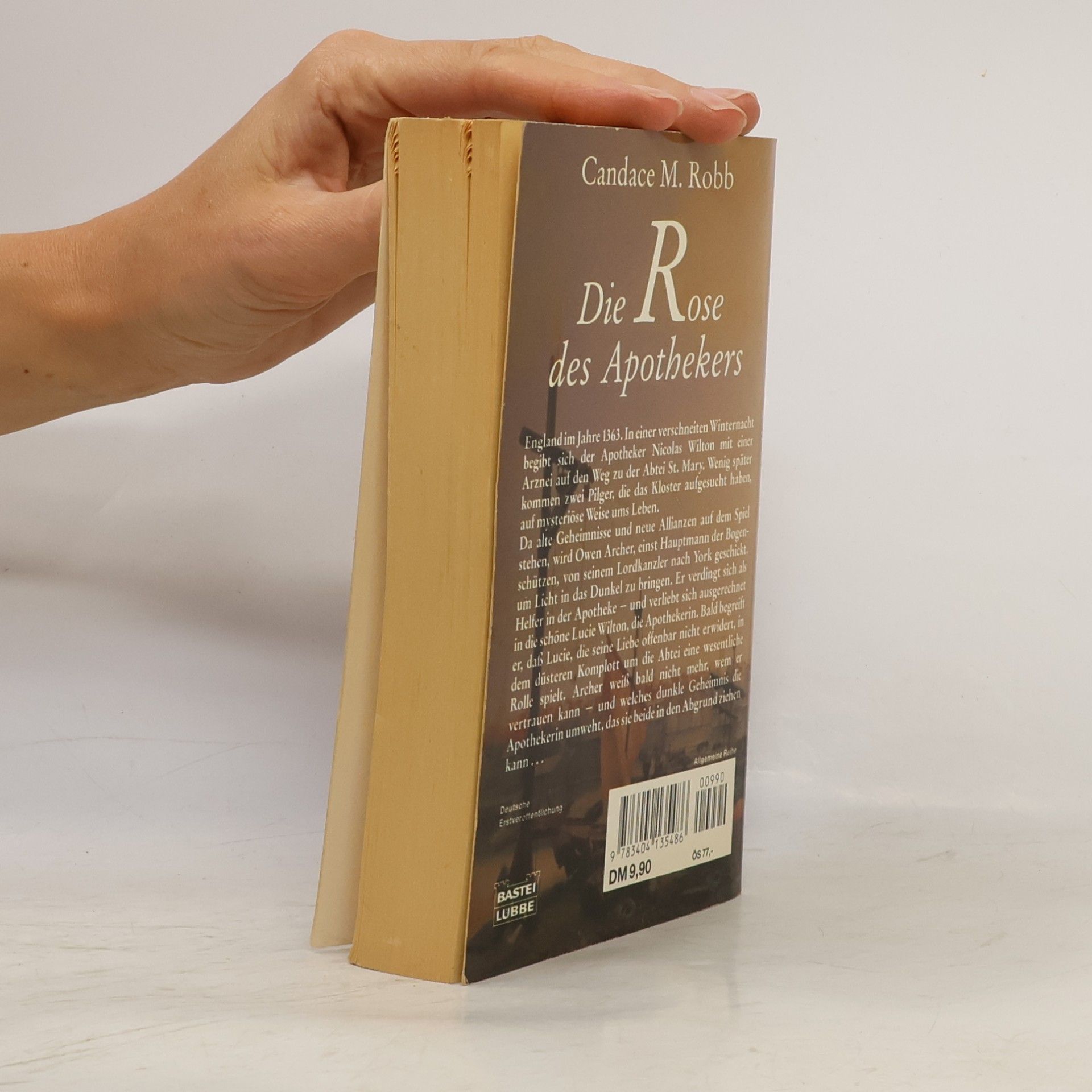 Candace Robb Die Rose des Apothekers