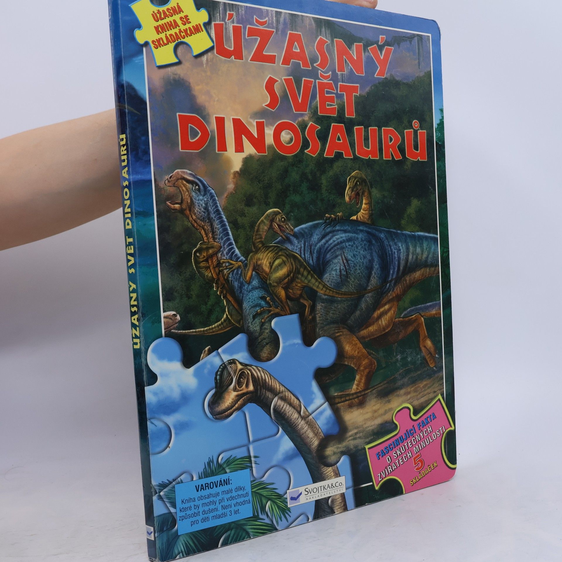 Úžasný svět dinosaurů - 5 skládaček