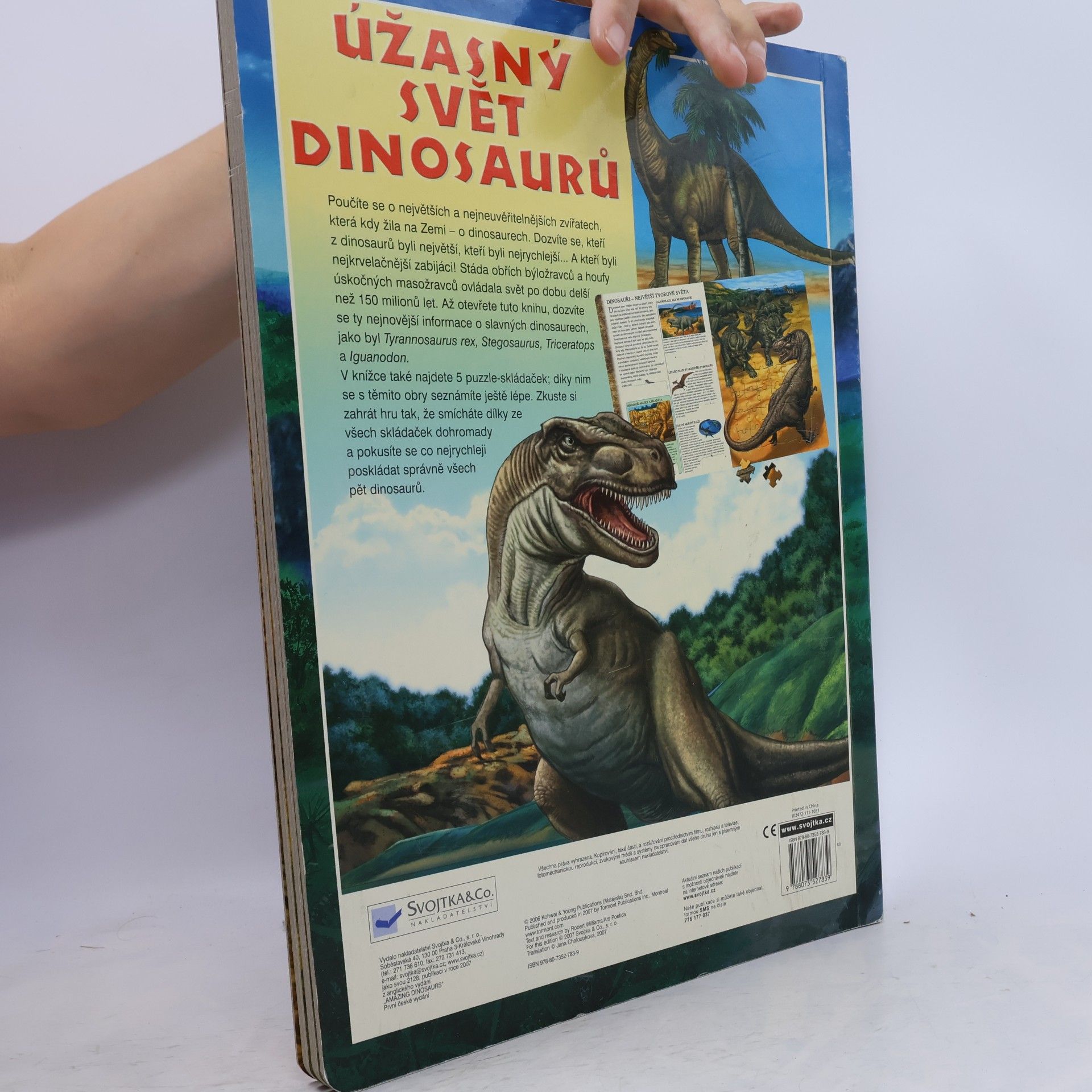 Robert M. Williams Úžasný svět dinosaurů - 5 skládaček