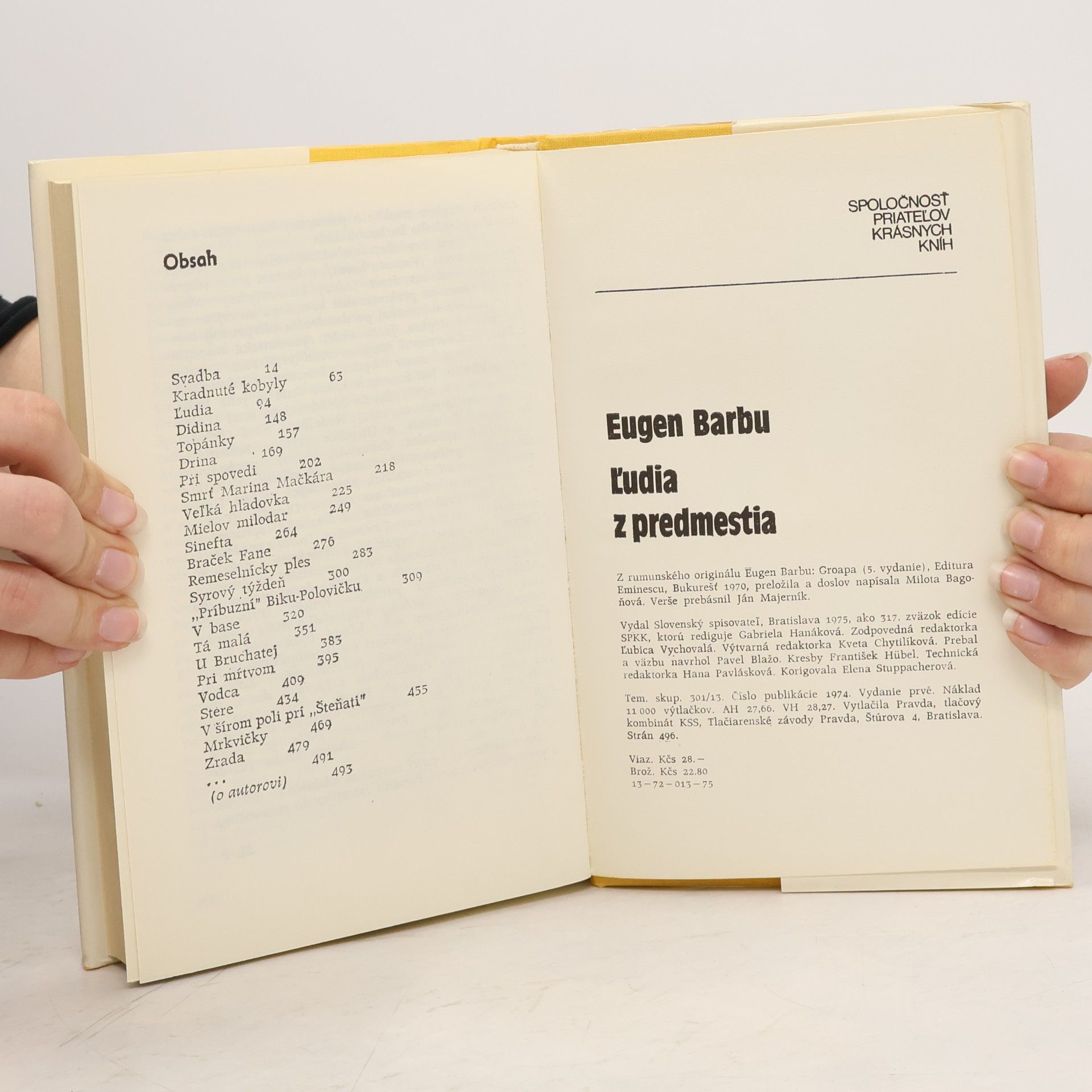 Eugen Barbu Ľudia z predmestia
