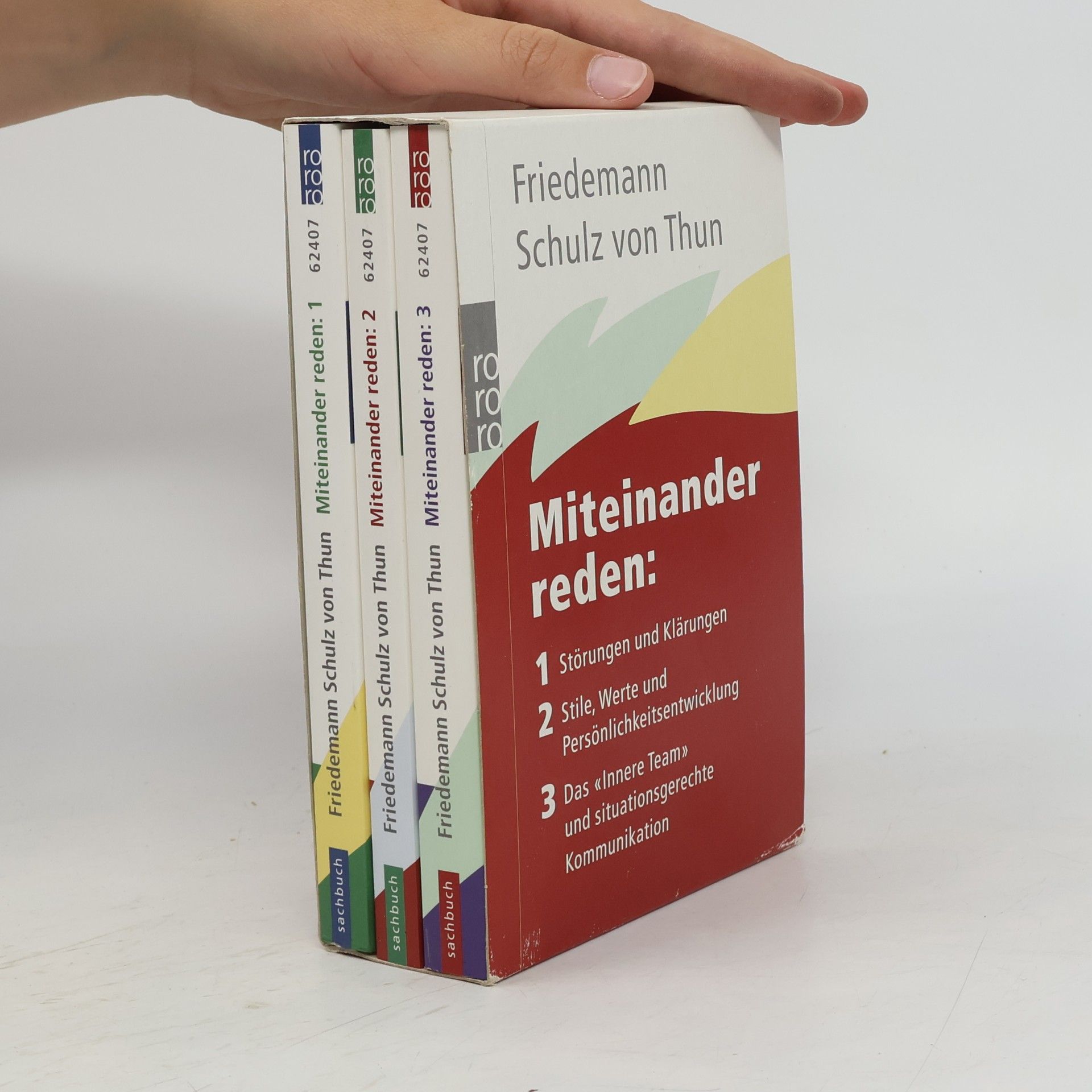 Friedemann Schulz von Thun Miteinander reden 1-3