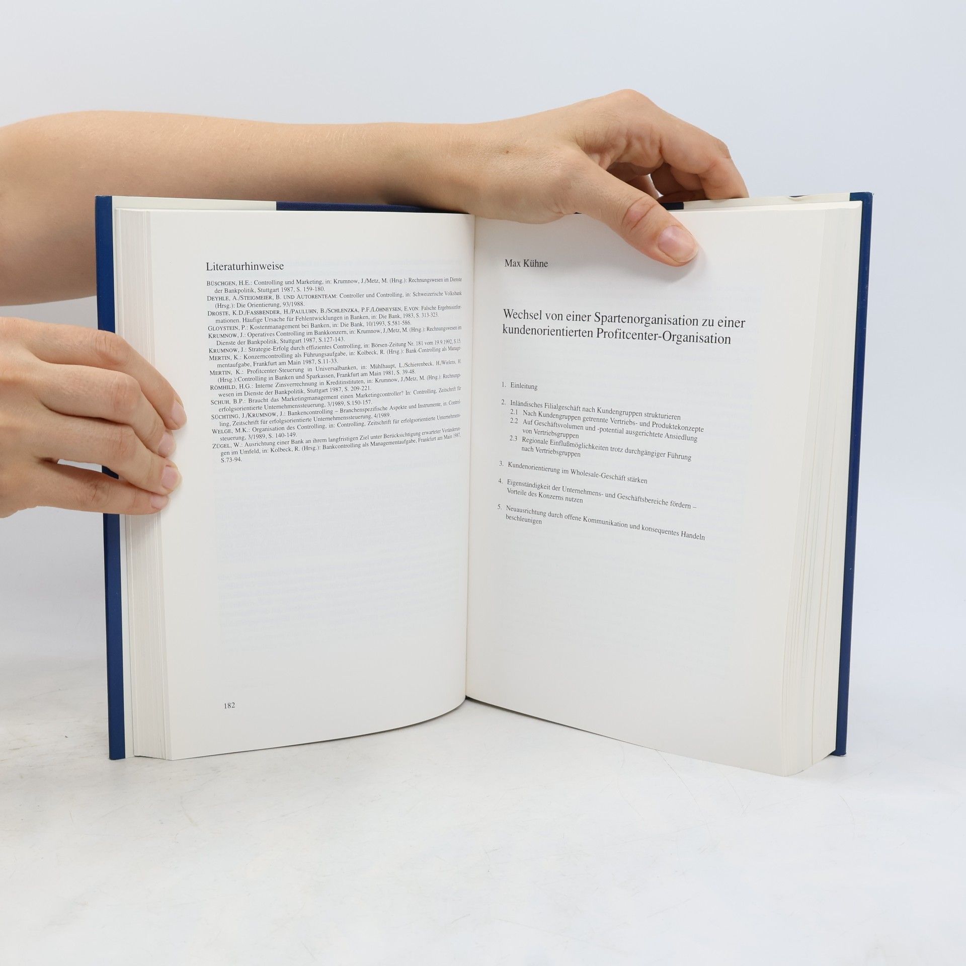 Henner Schierenbeck Handbuch Bankcontrolling