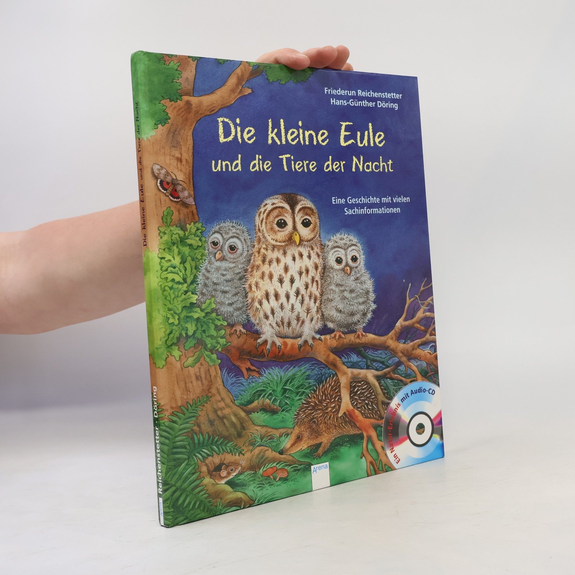 Die kleine Eule und die Tiere der Nacht, m. Audio-CD