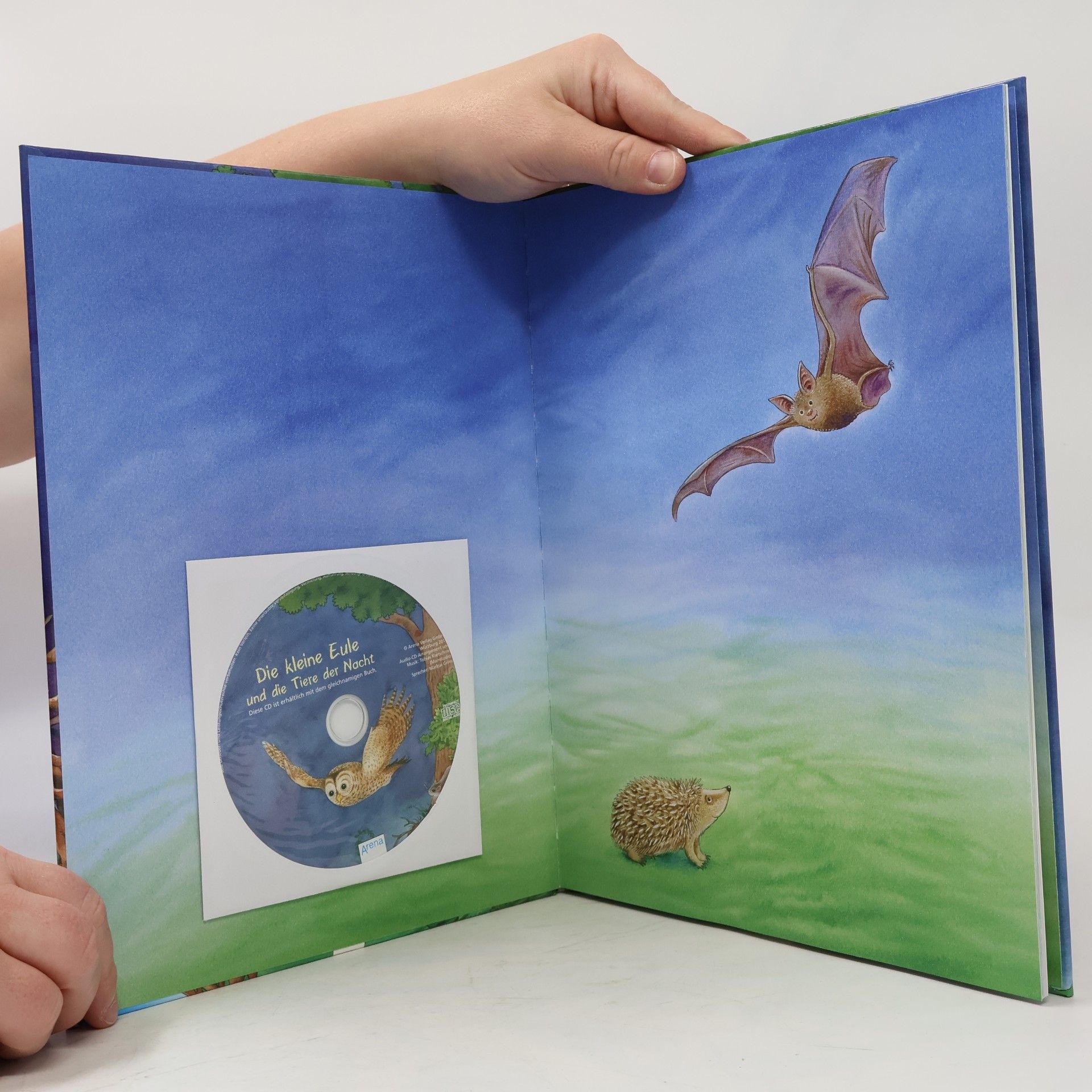 Friederun Reichenstetter Die kleine Eule und die Tiere der Nacht, m. Audio-CD