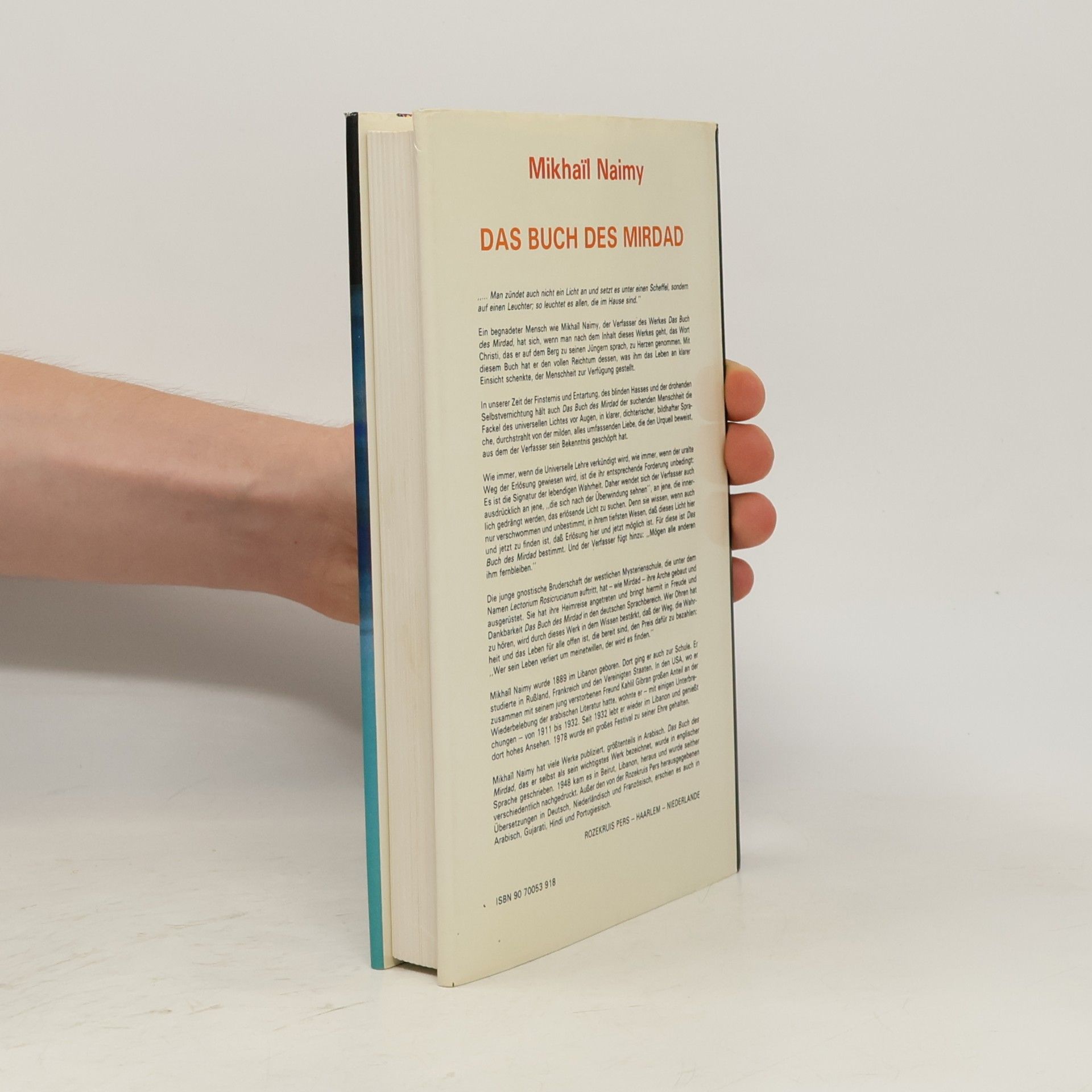 Miẖāʾīl Nuʿaima Das Buch des Mirdad
