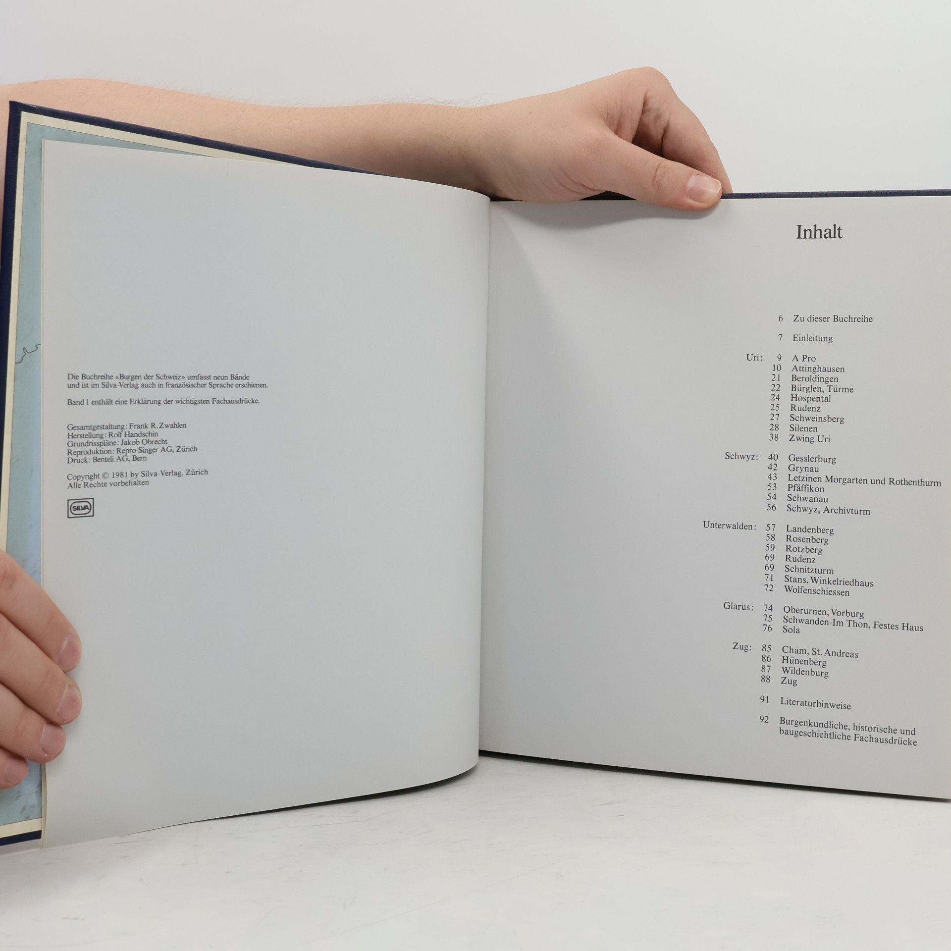 Various authors Burgen der Schweiz