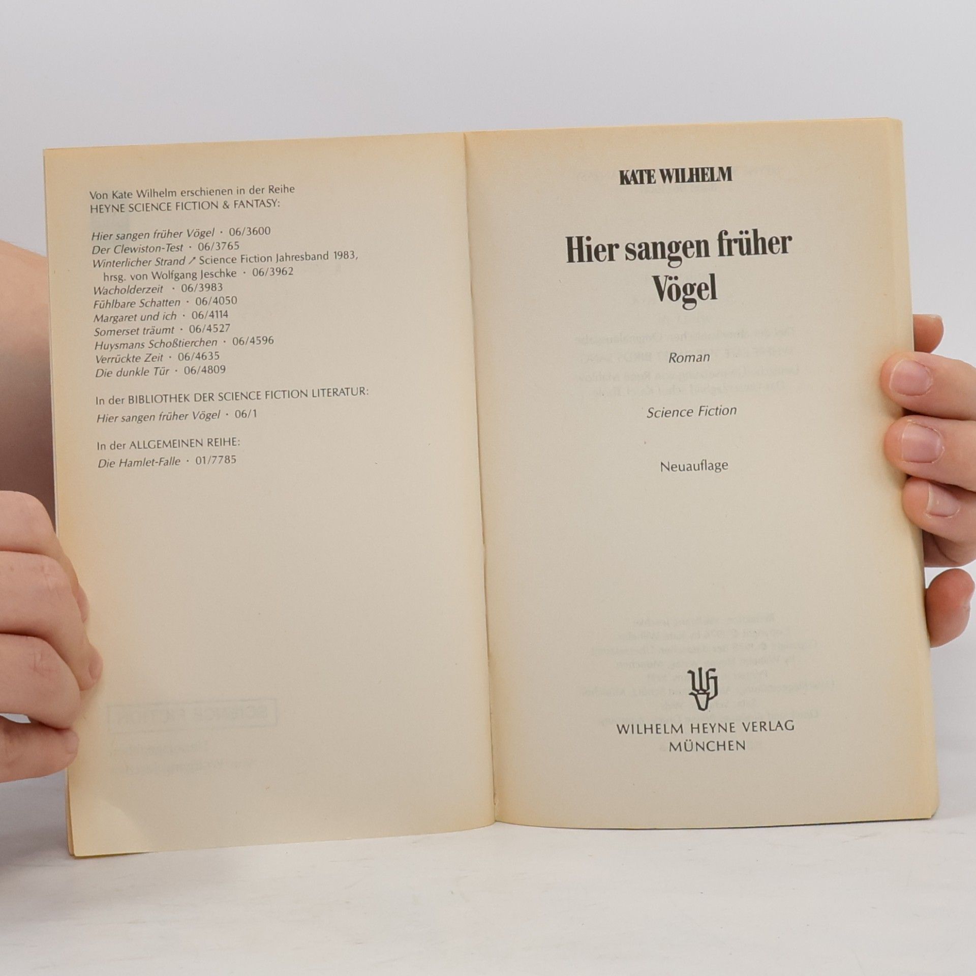 Kate Wilhelm Hier sangen früher Vögel