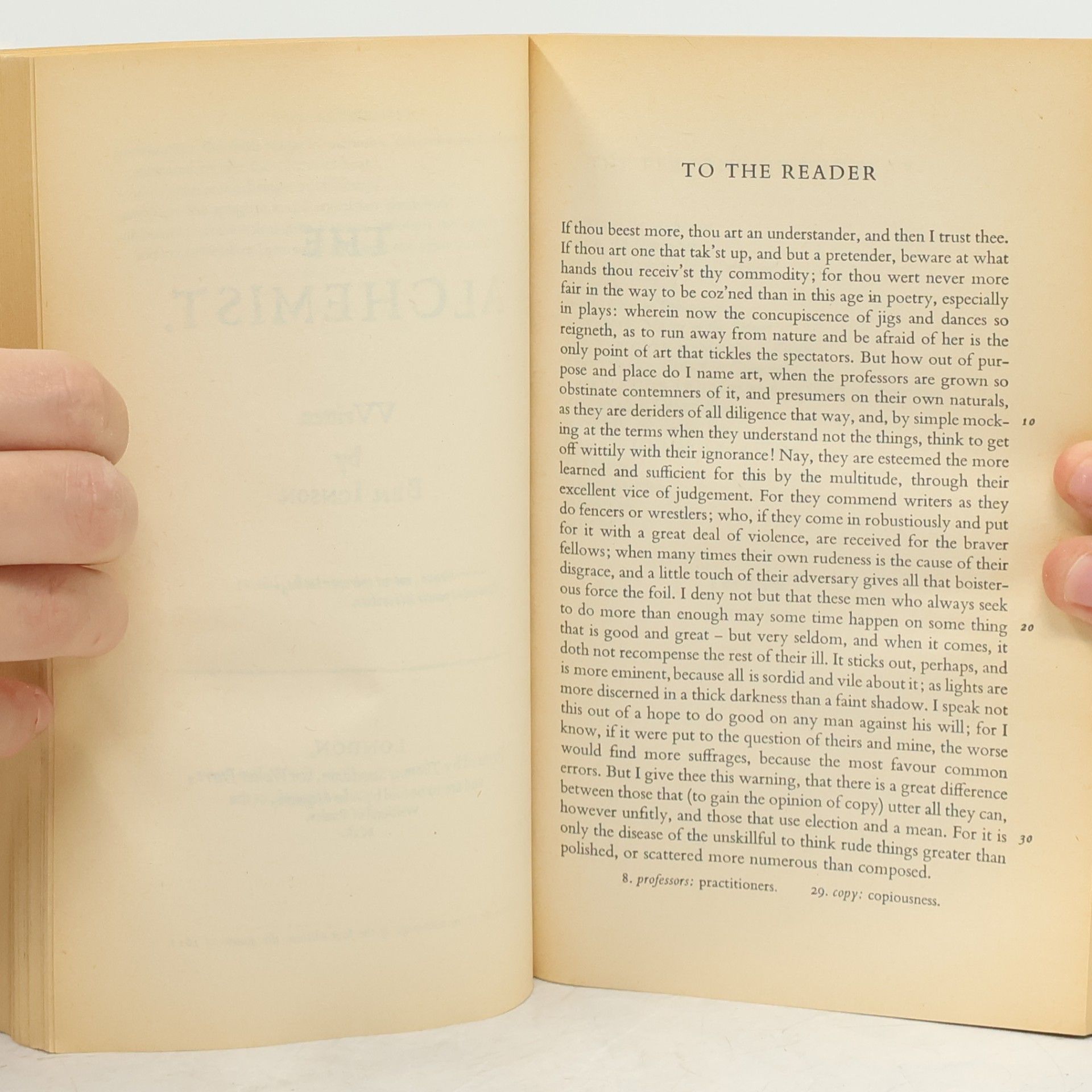 Ben Jonson Three Comedies