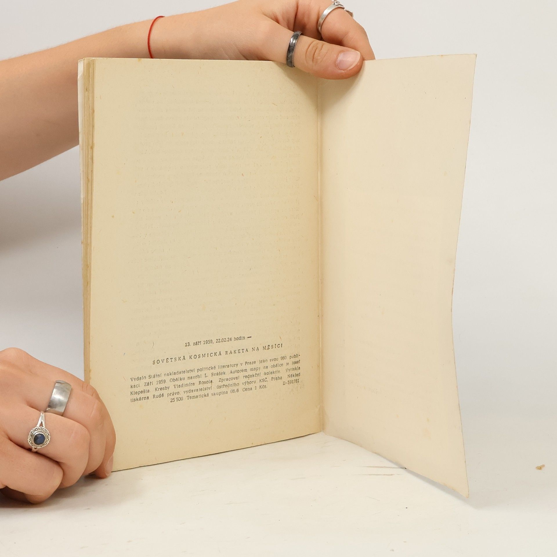 Various authors 13. září 1959, 22.02.24 hodin. Sovětská kosmická raketa na Měsíci