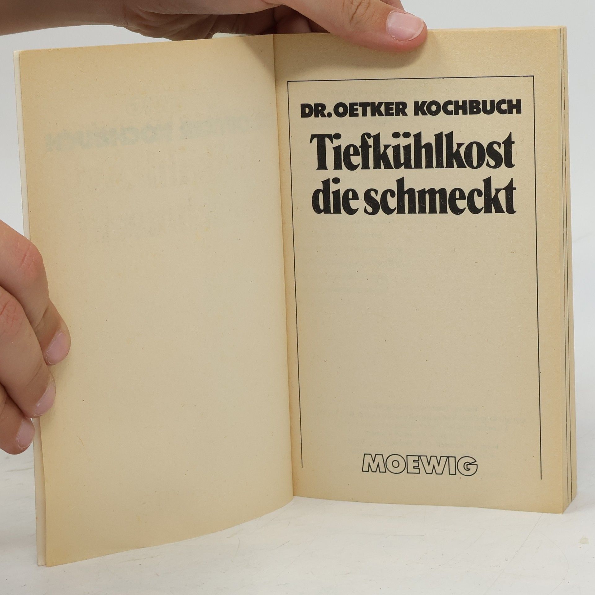Various authors Tiefkühlkost die Schmeckt