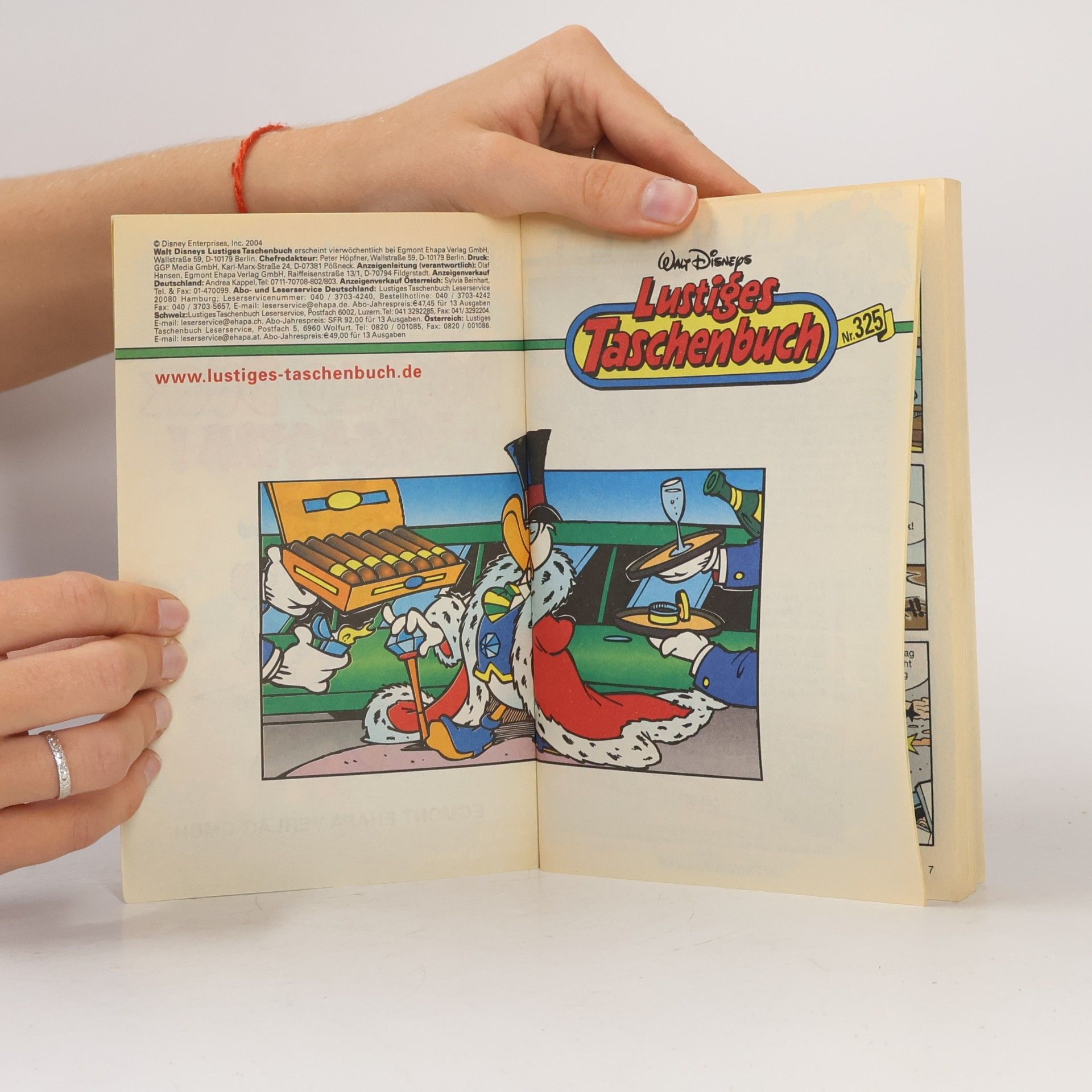 Walt Disney Lustiges Taschenbuch 325. Donald Duck - Megastar!