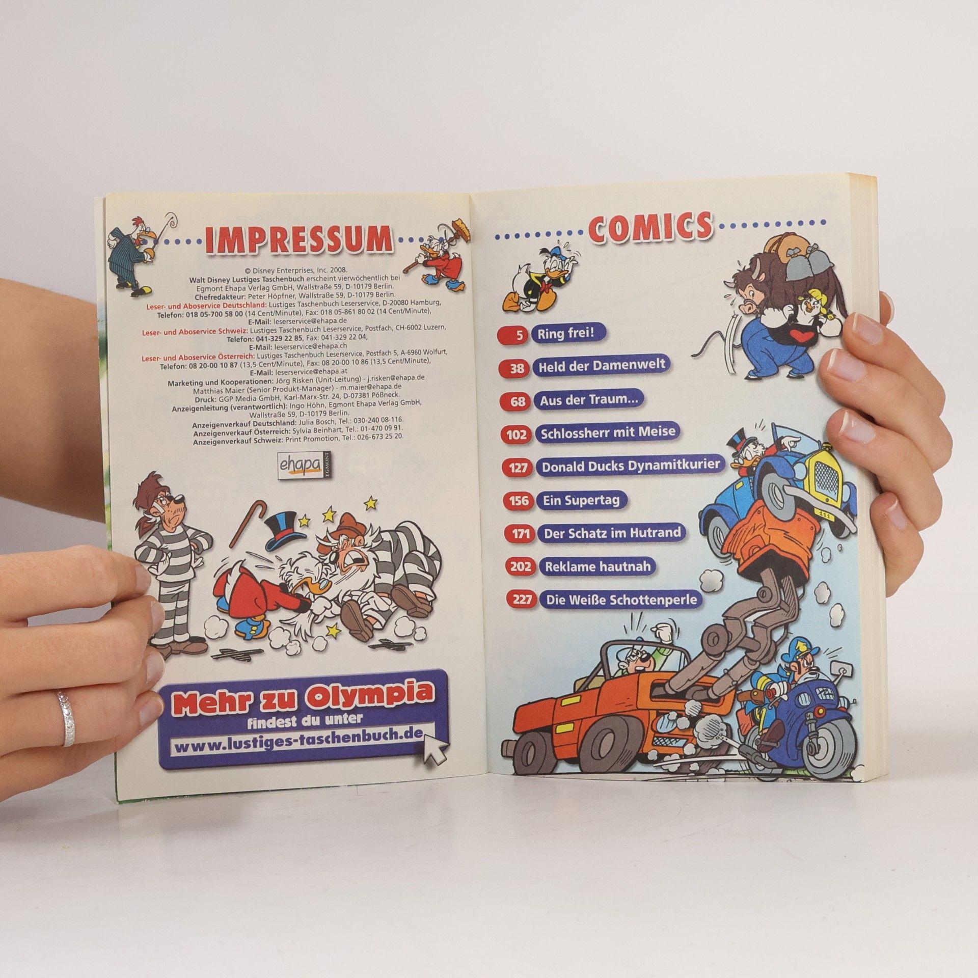 Walt Disney Lustiges Taschenbuch 380. Ring frei!