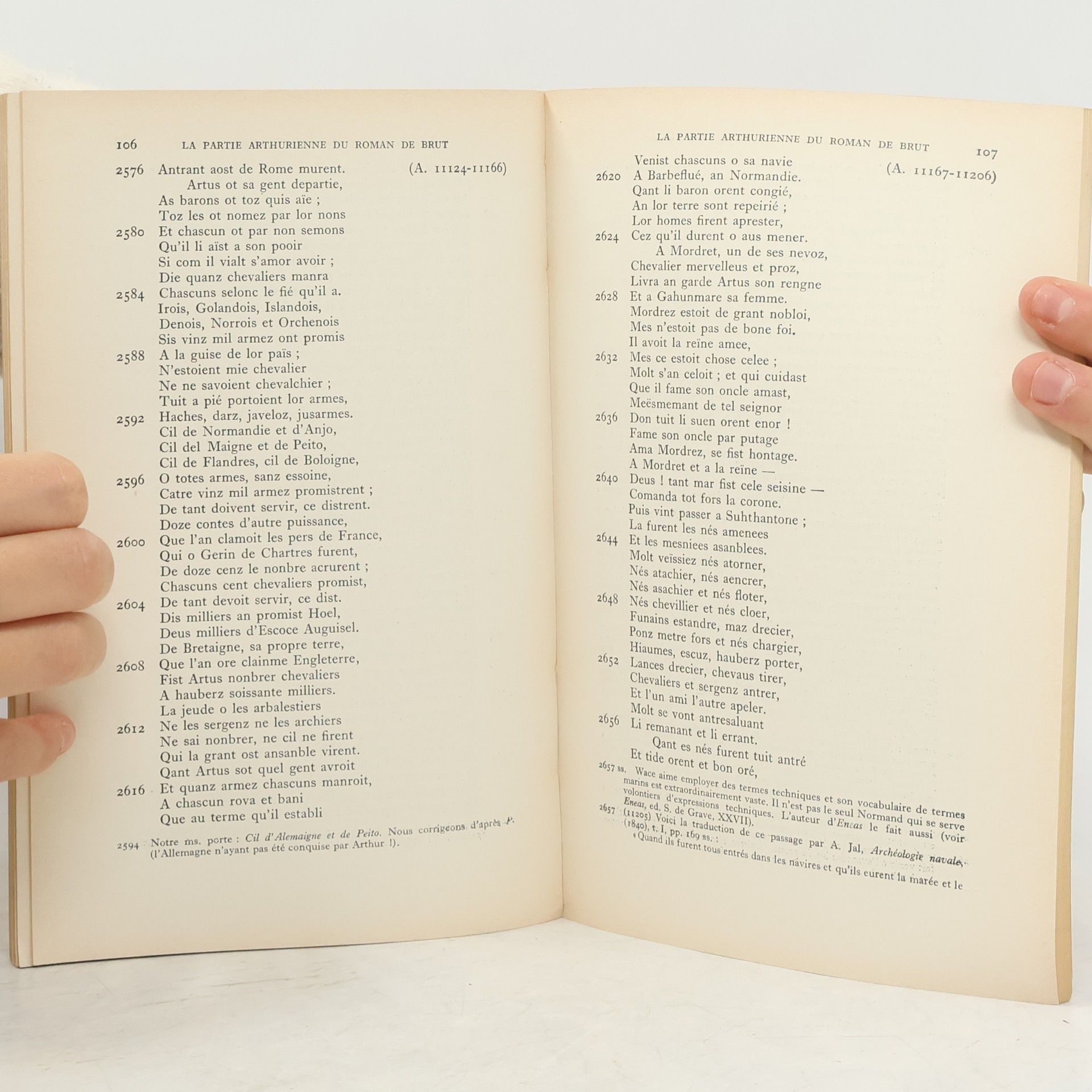 I. D. O. Arnold et M. M. Pelan La Partie Arthurienne du Roman de Brut