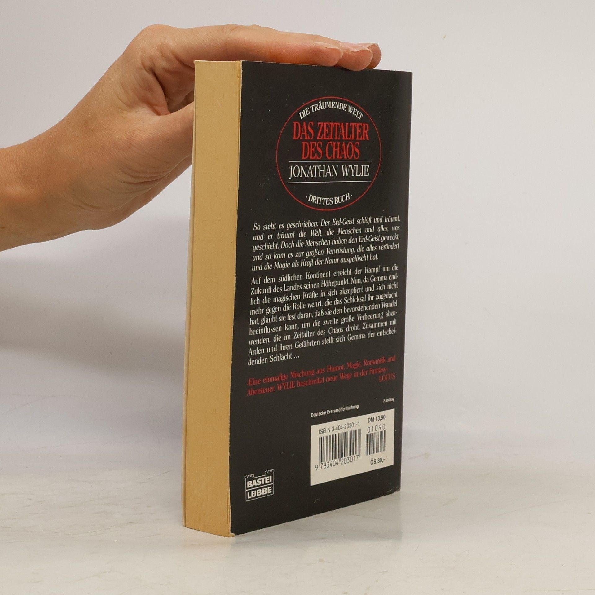 Jonathan Wylie Das Zeitalter des Chaos. Fantasy-Roman