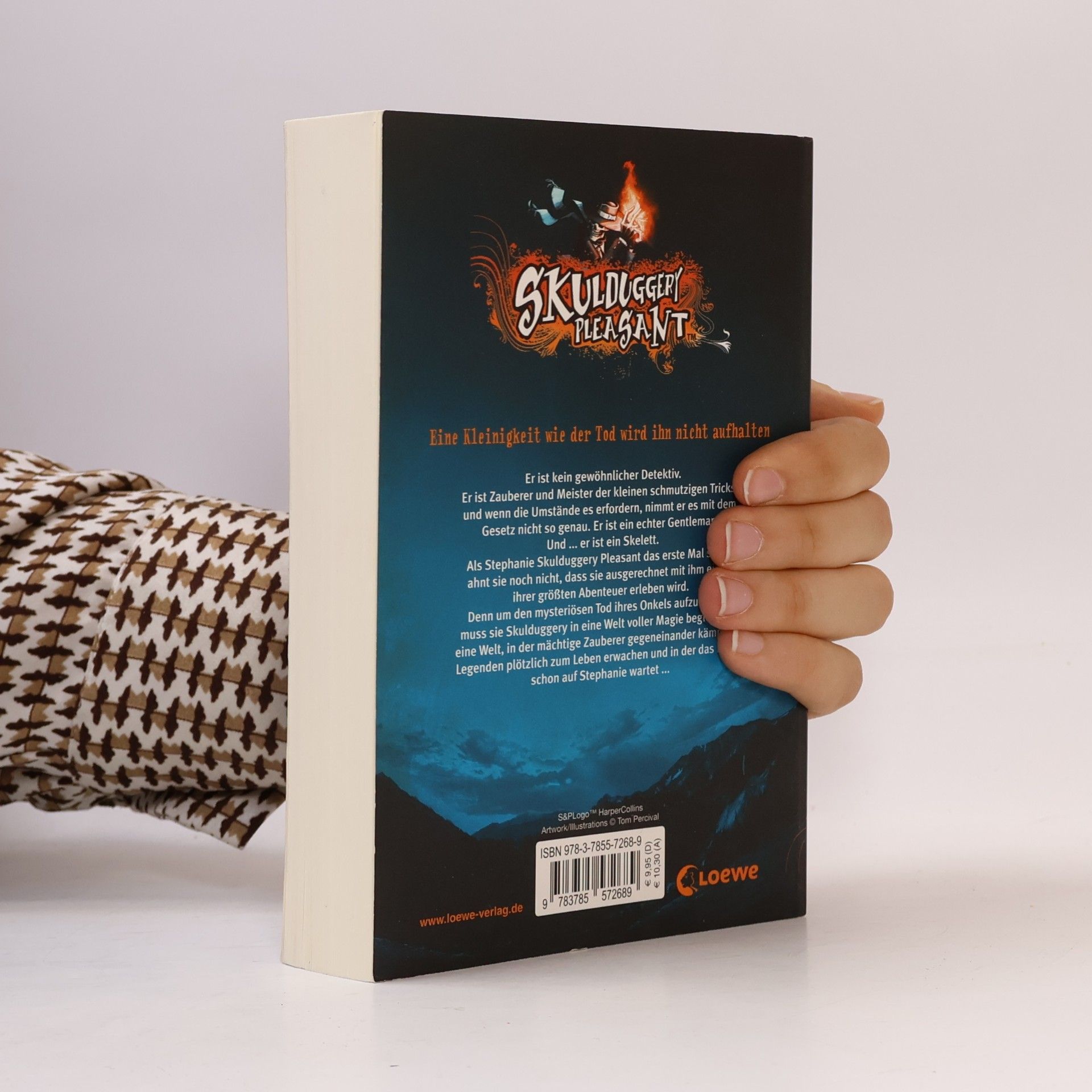 Derek Landy Skulduggery Pleasant: Der Gentleman mit der Feuerhand