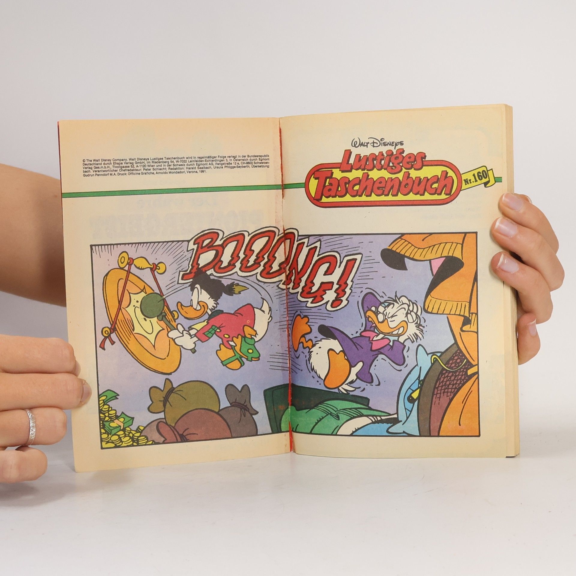 Walt Disney Lustiges Taschenbuch Nr.160. Der wahre Pioniergeist