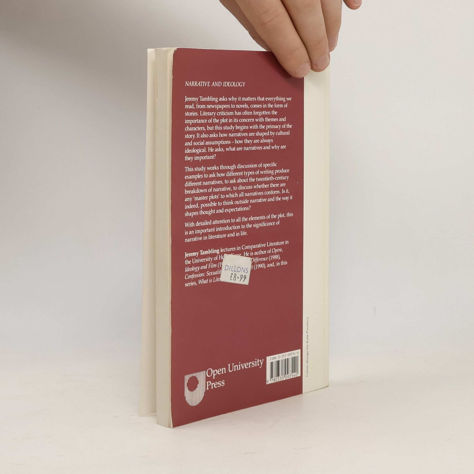 Jeremy Tambling Open Guides to Literature: Narrative and Ideology