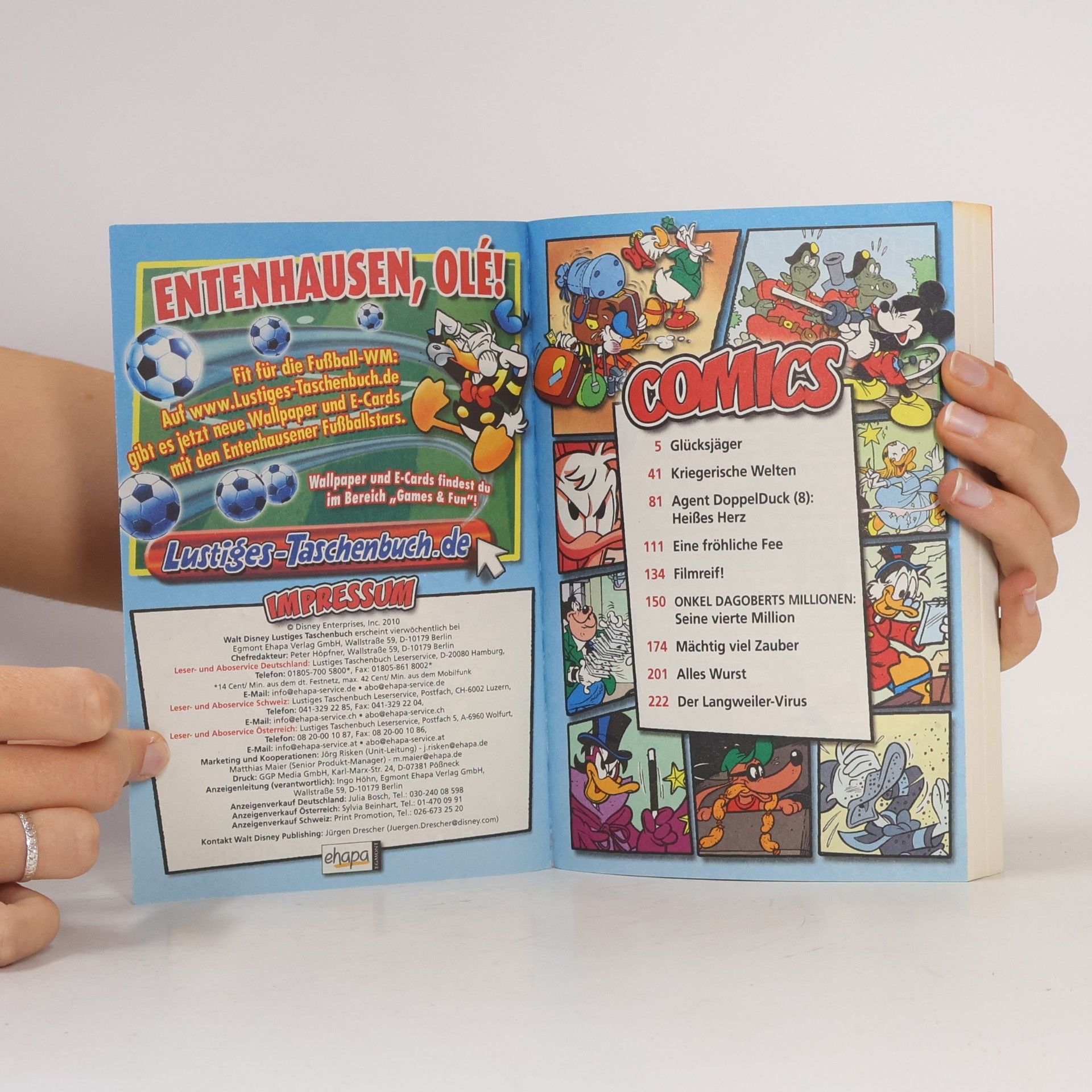 Walt Disney Lustiges Taschenbuch Nr. 402