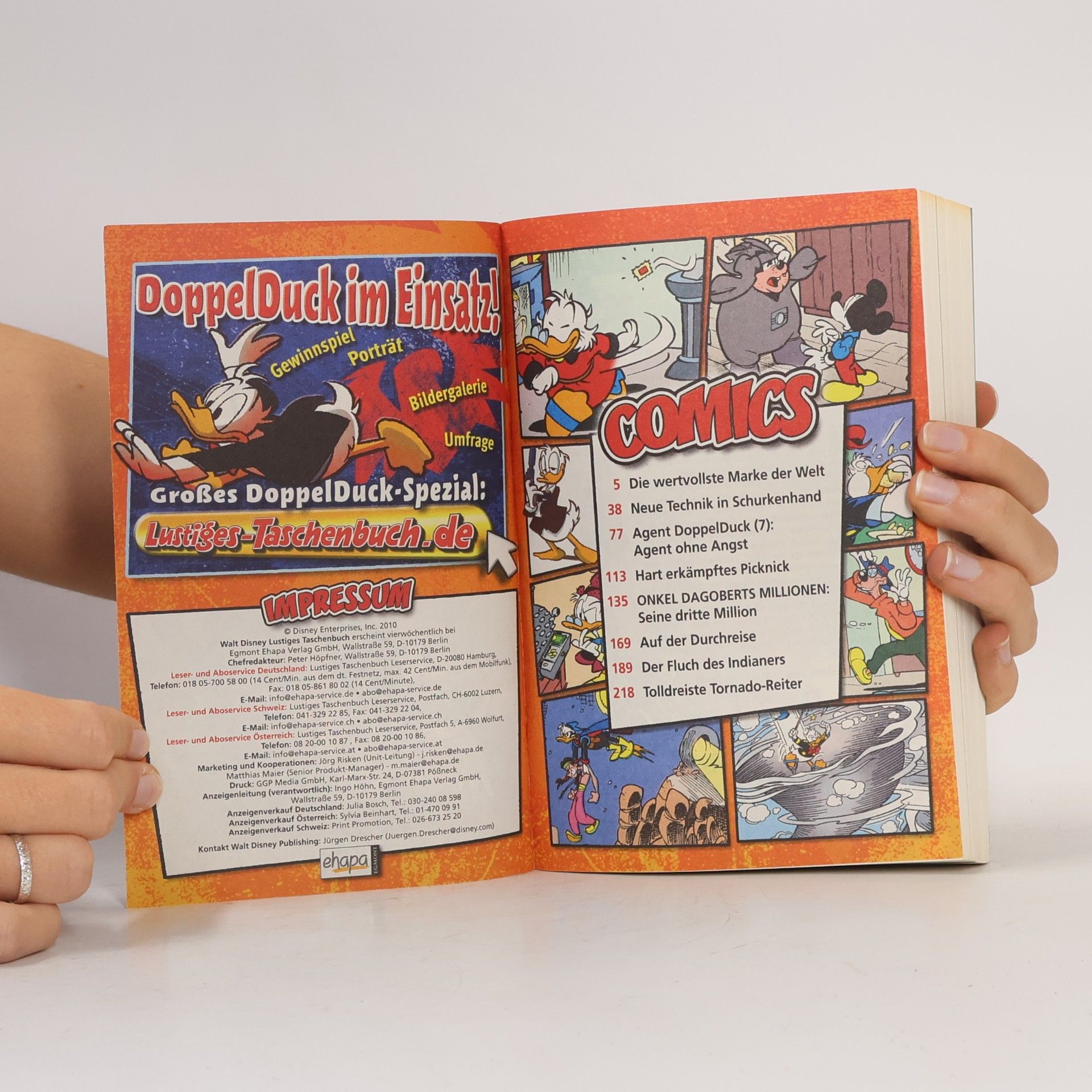 Walt Disney Lustiges Taschenbuch 401. Agent ohne Angst