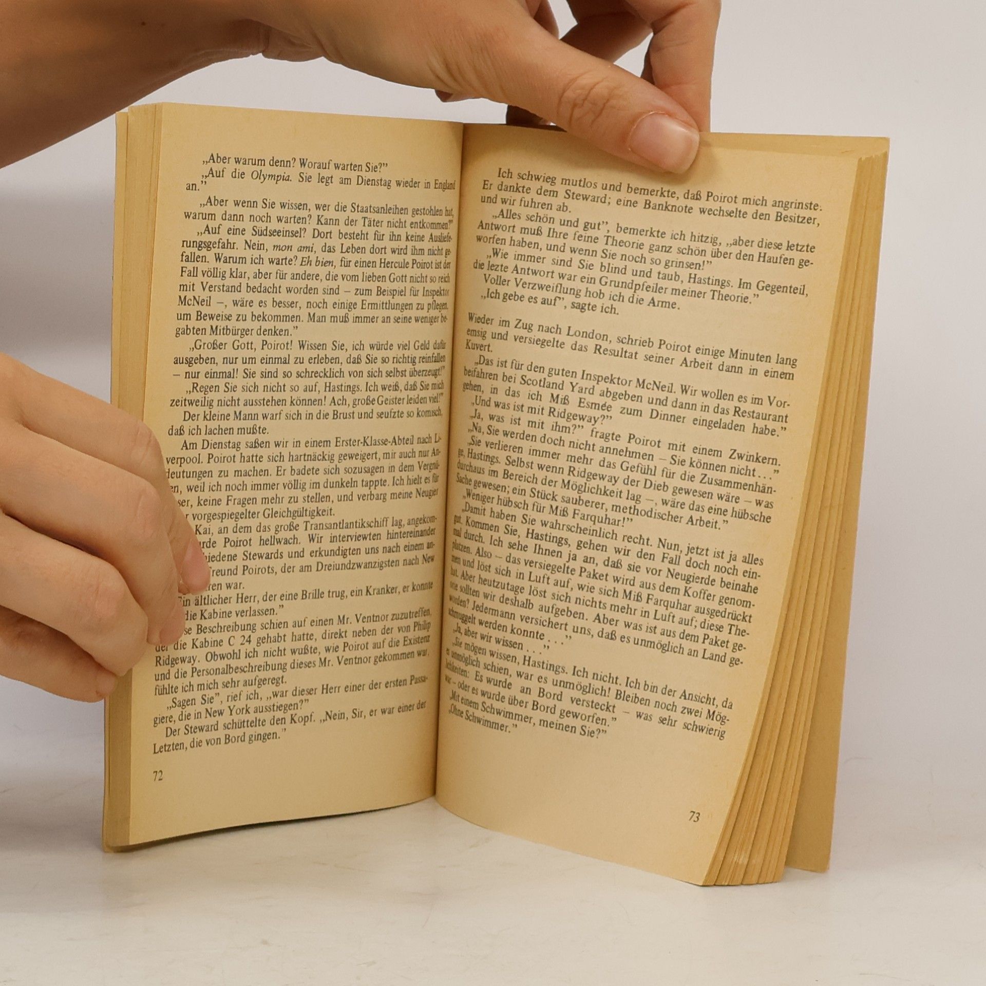 Agatha Christie Poirot rechnet ab