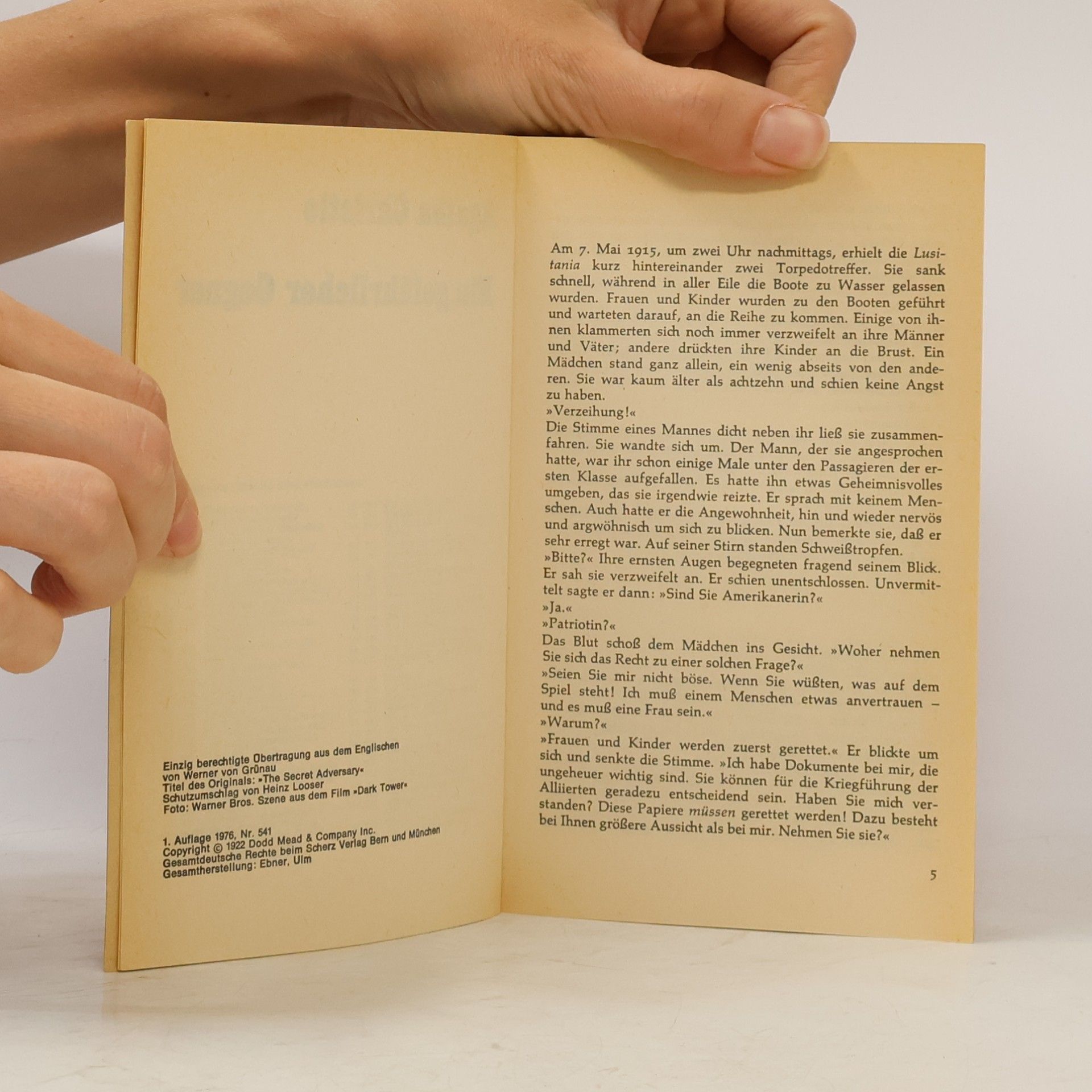Agatha Christie Ein gefährlicher Gegner