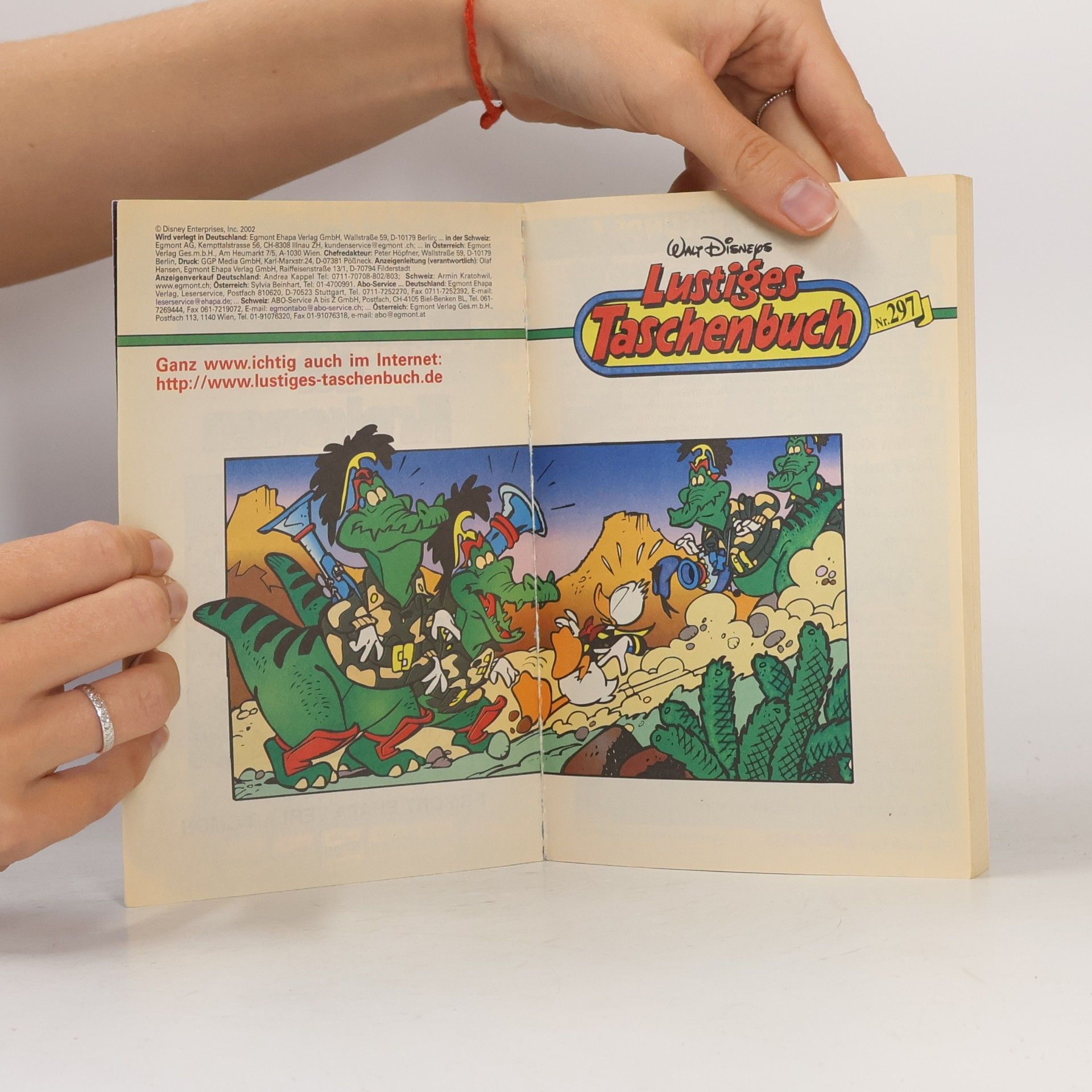 Walt Disney Lustiges Taschenbuch 297. In den Klauen der Krokonen